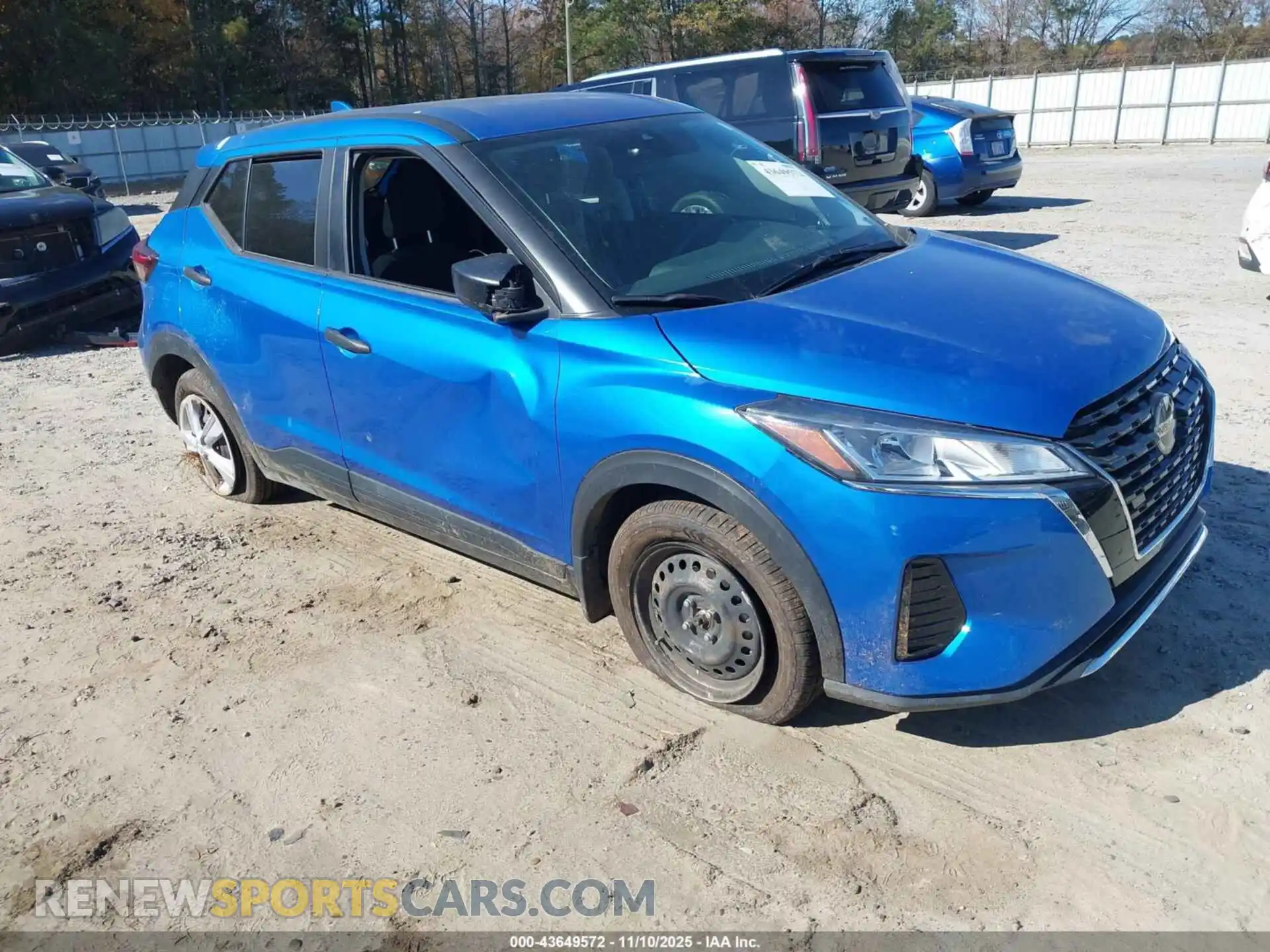 1 Photograph of a damaged car 3N1CP5BV1ML540922 NISSAN KICKS 2021