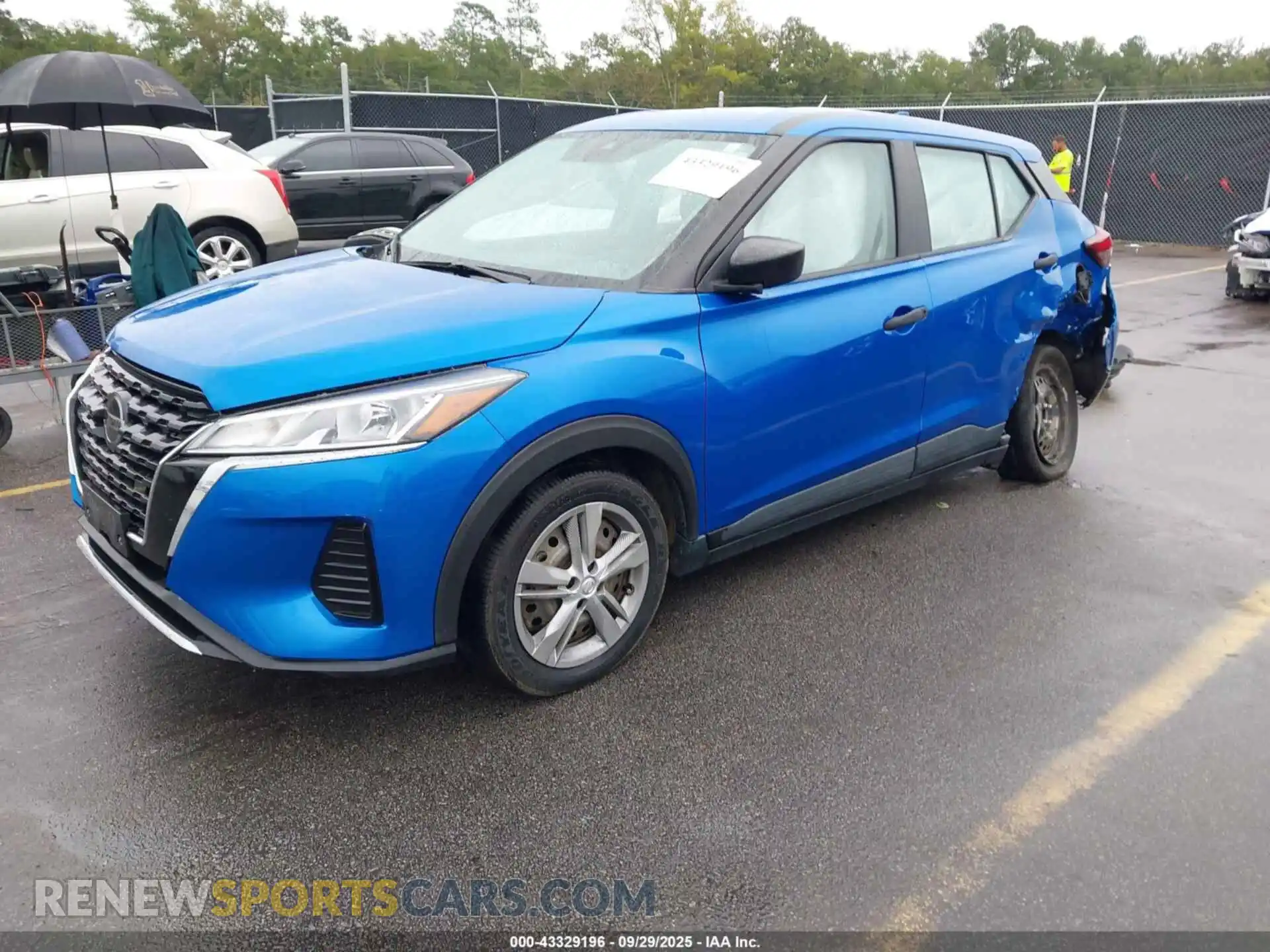 2 Photograph of a damaged car 3N1CP5BV2ML465146 NISSAN KICKS 2021