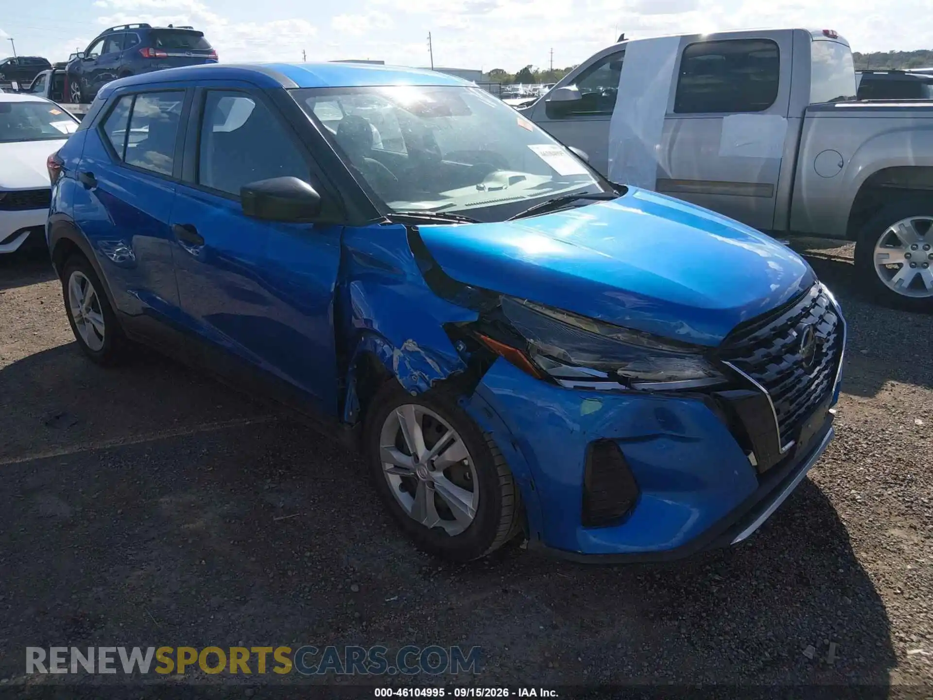 1 Photograph of a damaged car 3N1CP5BV2ML465213 NISSAN KICKS 2021