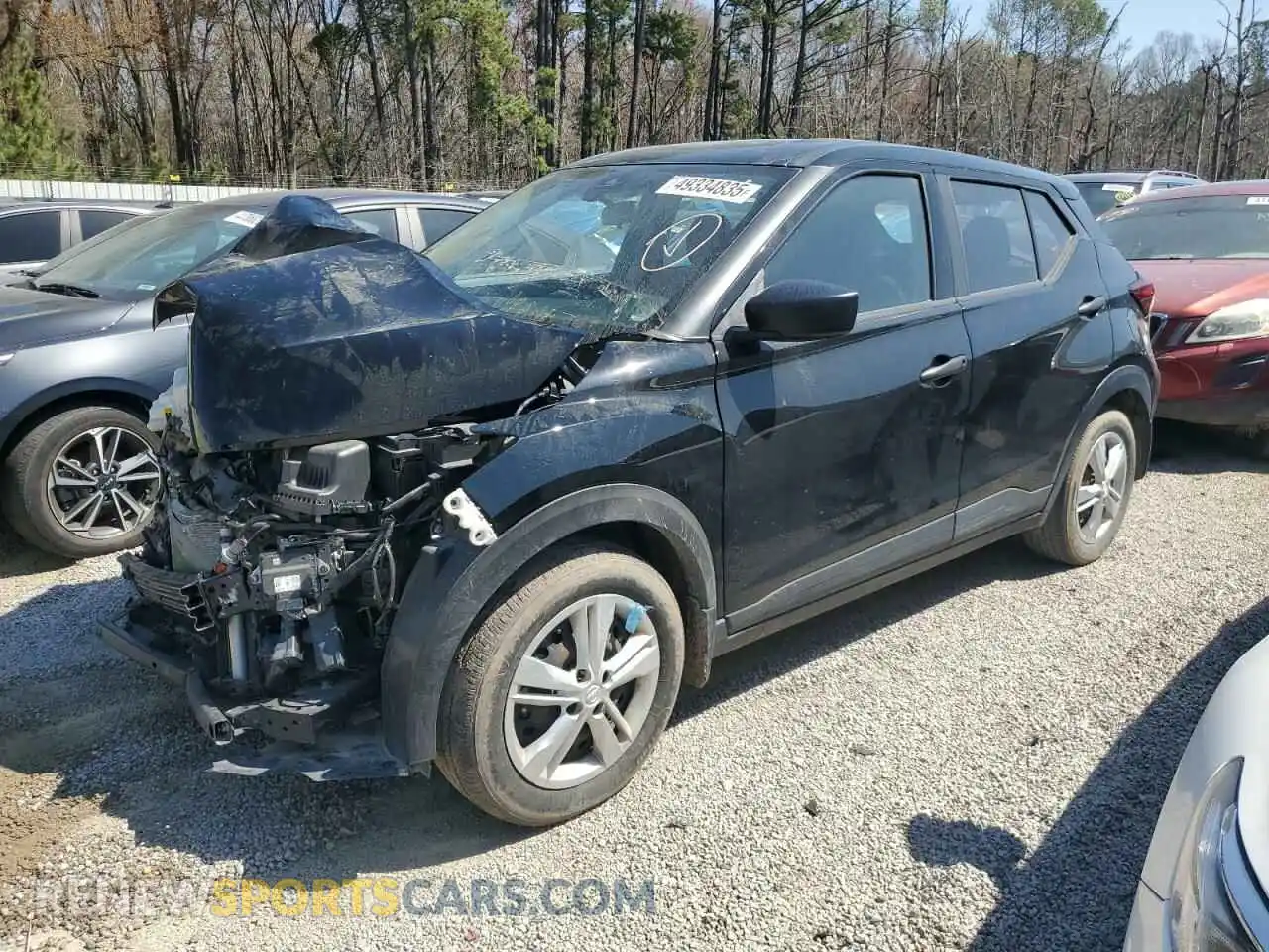 1 Photograph of a damaged car 3N1CP5BV2ML471898 NISSAN KICKS 2021