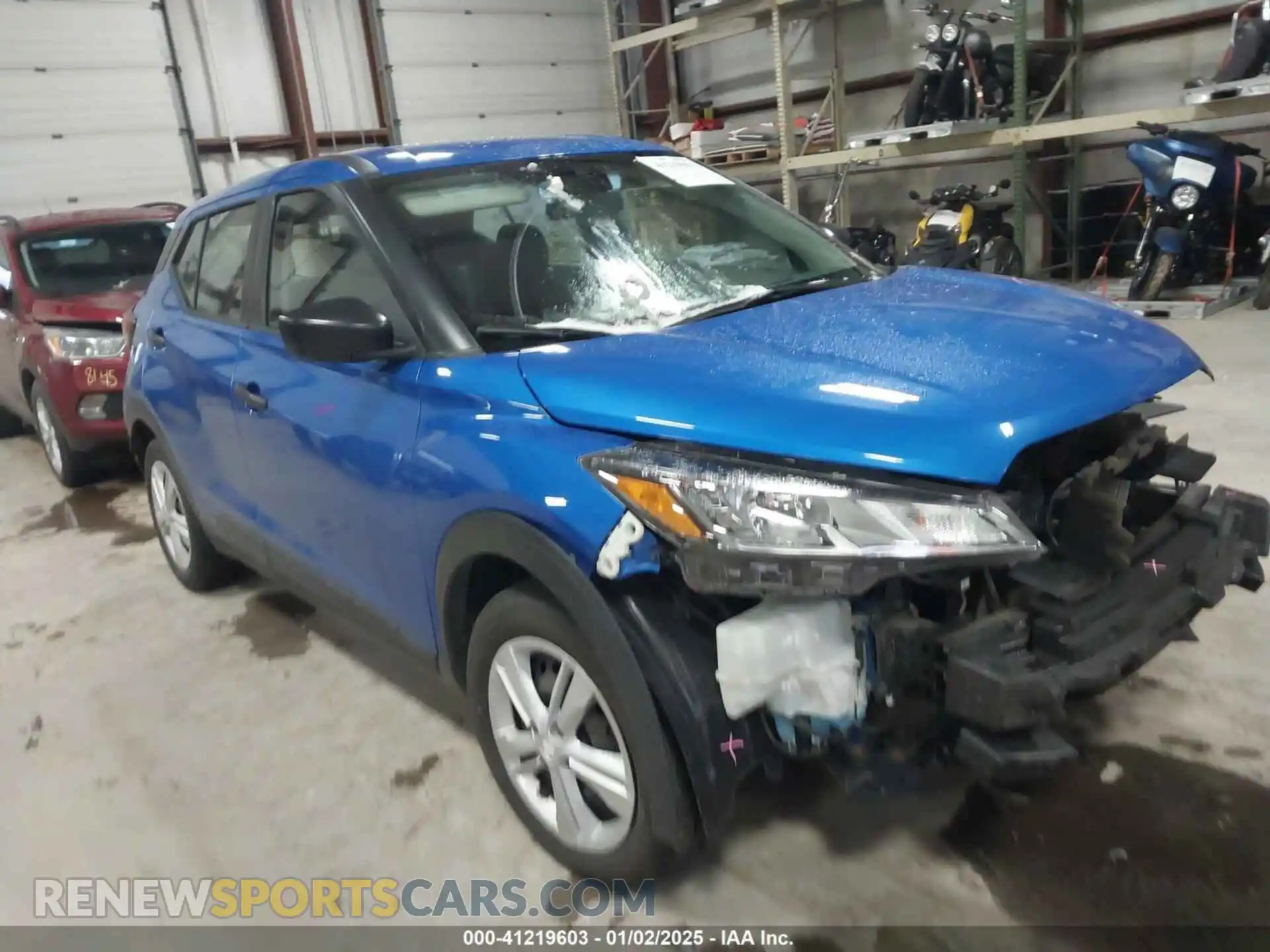 1 Photograph of a damaged car 3N1CP5BV2ML477362 NISSAN KICKS 2021