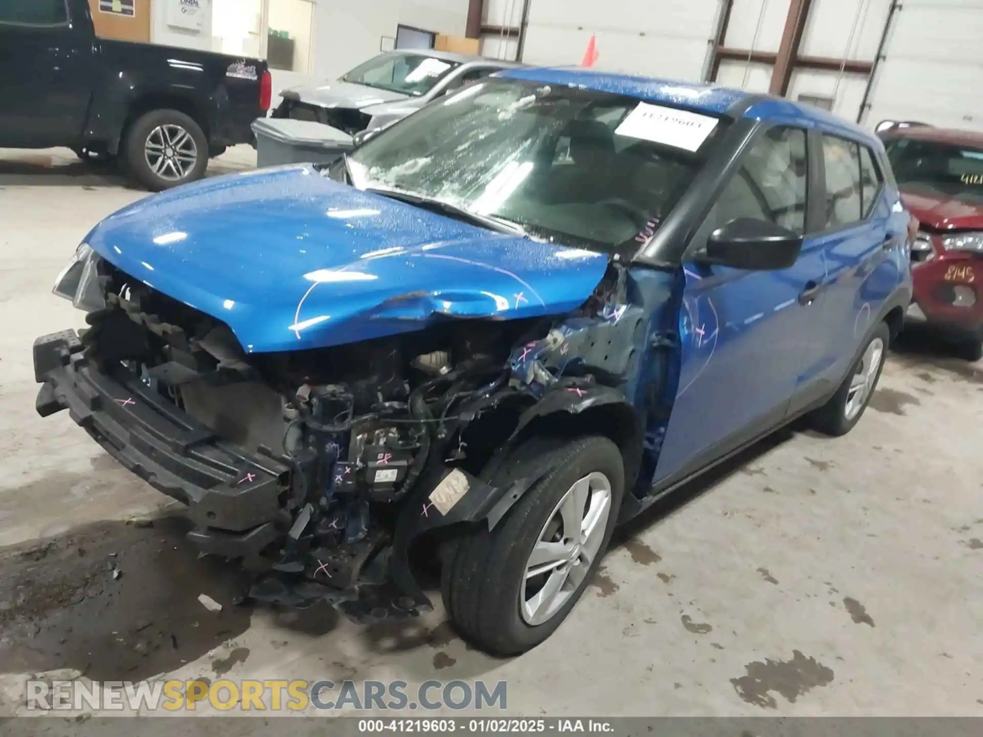 2 Photograph of a damaged car 3N1CP5BV2ML477362 NISSAN KICKS 2021