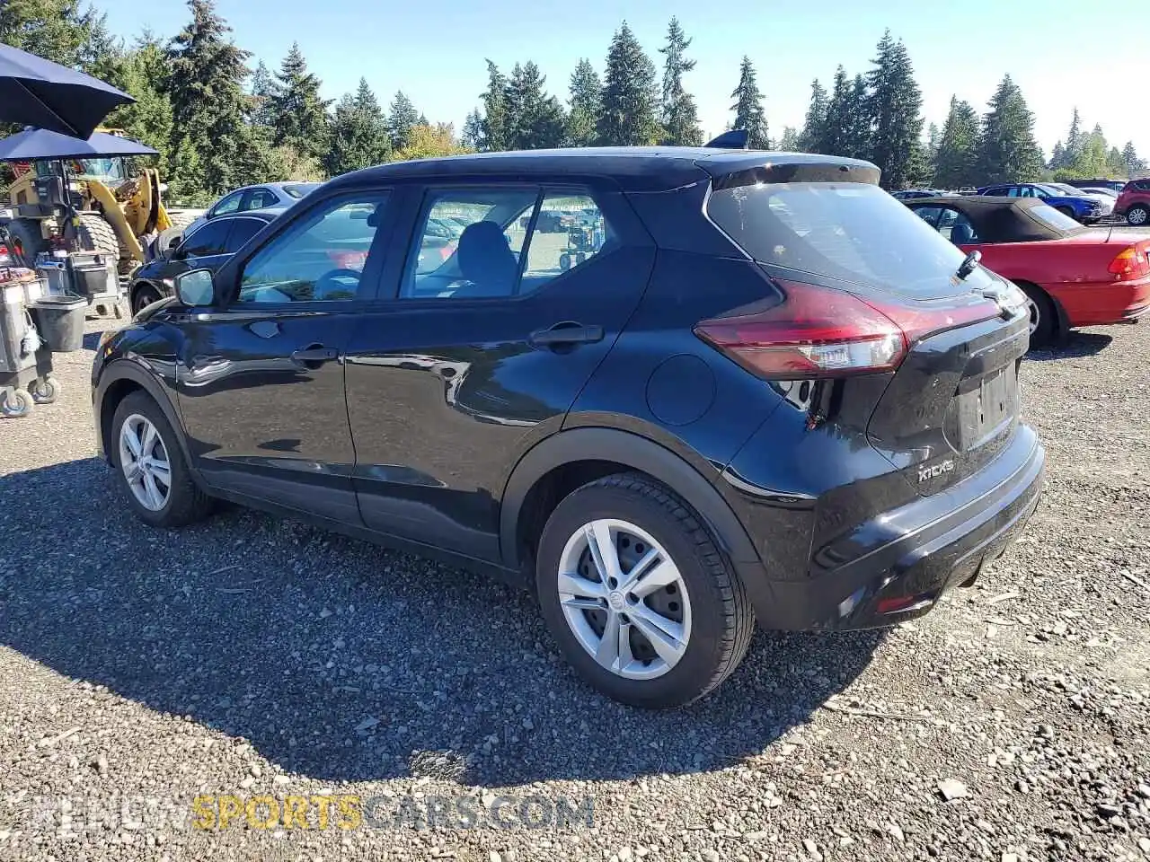 2 fotografías del automóvil dañado 3N1CP5BV2ML479760 NISSAN KICKS 2021