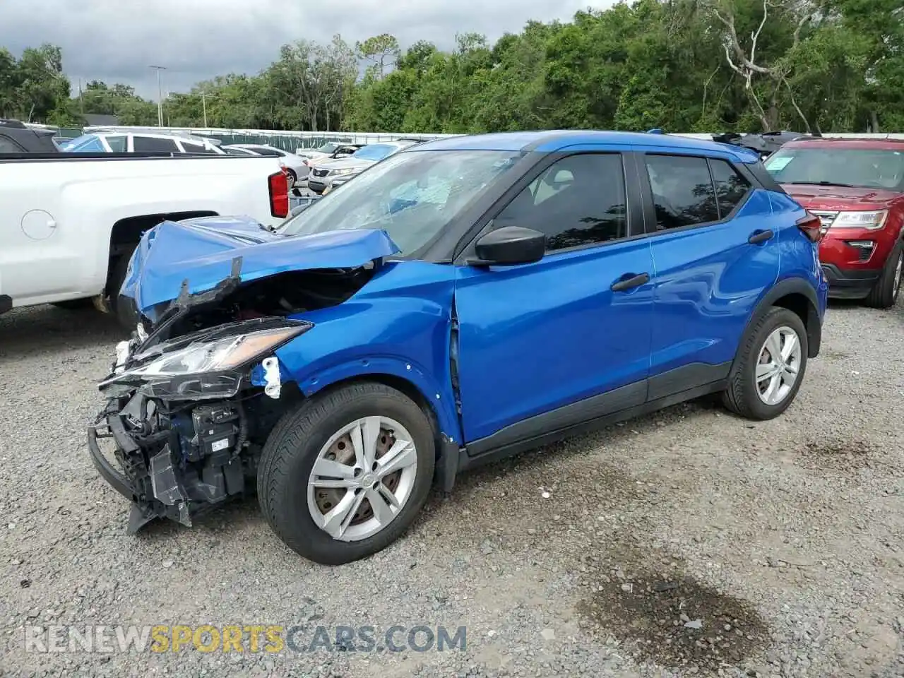 1 Фотография поврежденного автомобиля 3N1CP5BV2ML484411 NISSAN KICKS 2021