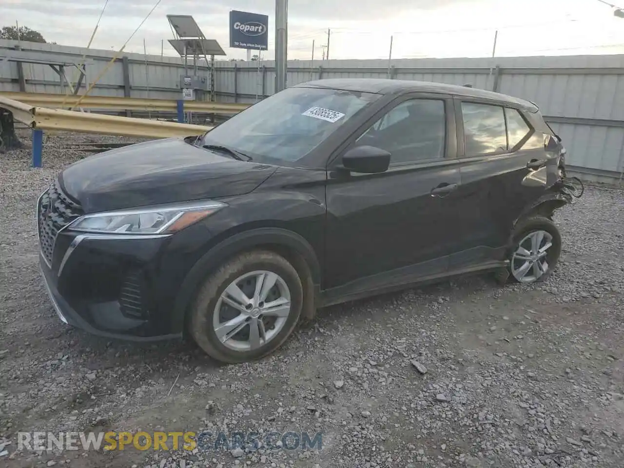 1 Photograph of a damaged car 3N1CP5BV2ML515771 NISSAN KICKS 2021