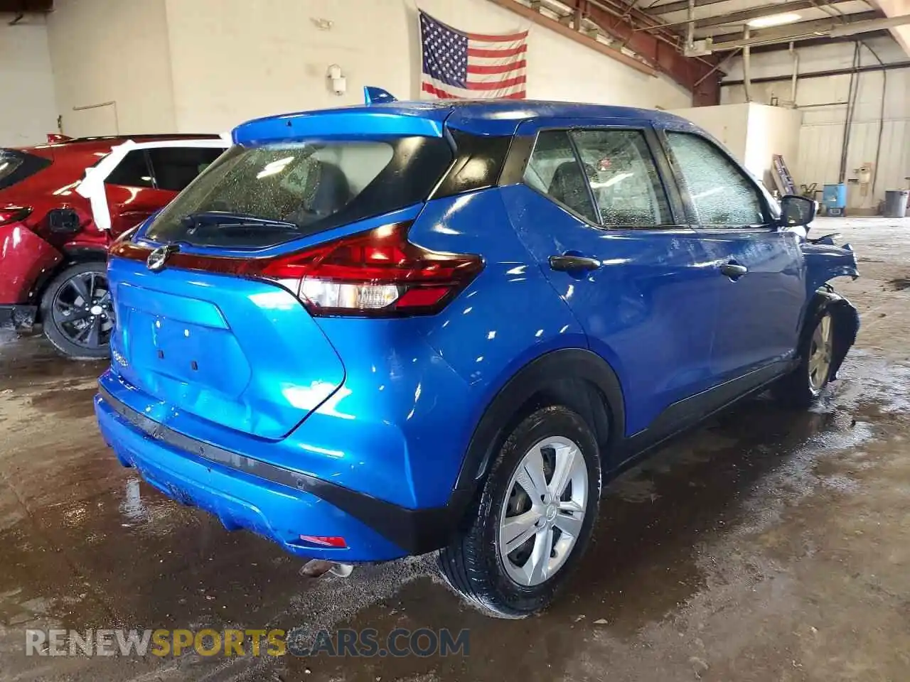 3 Фотография поврежденного автомобиля 3N1CP5BV2ML531498 NISSAN KICKS 2021