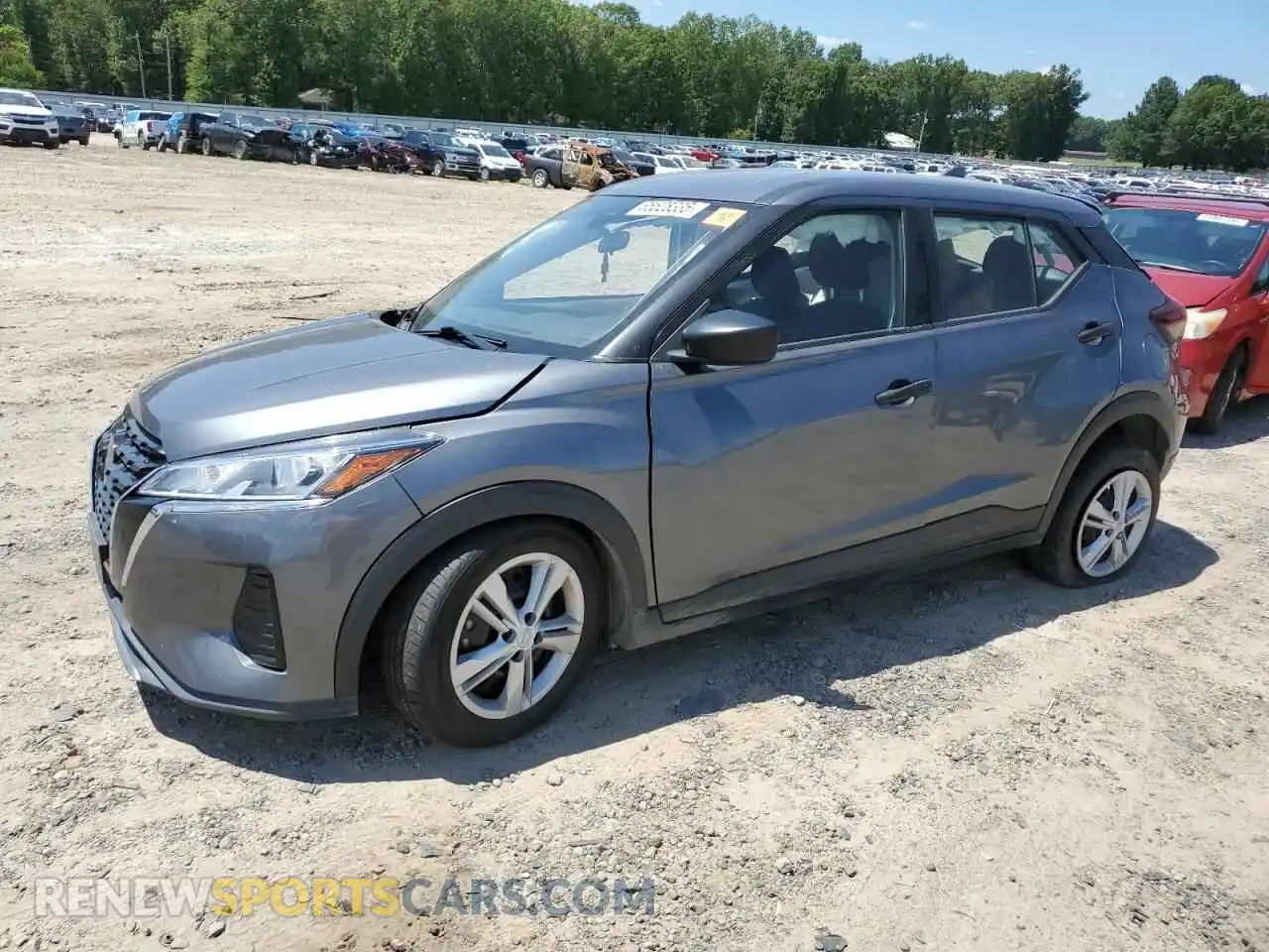 1 Photograph of a damaged car 3N1CP5BV2ML532117 NISSAN KICKS 2021