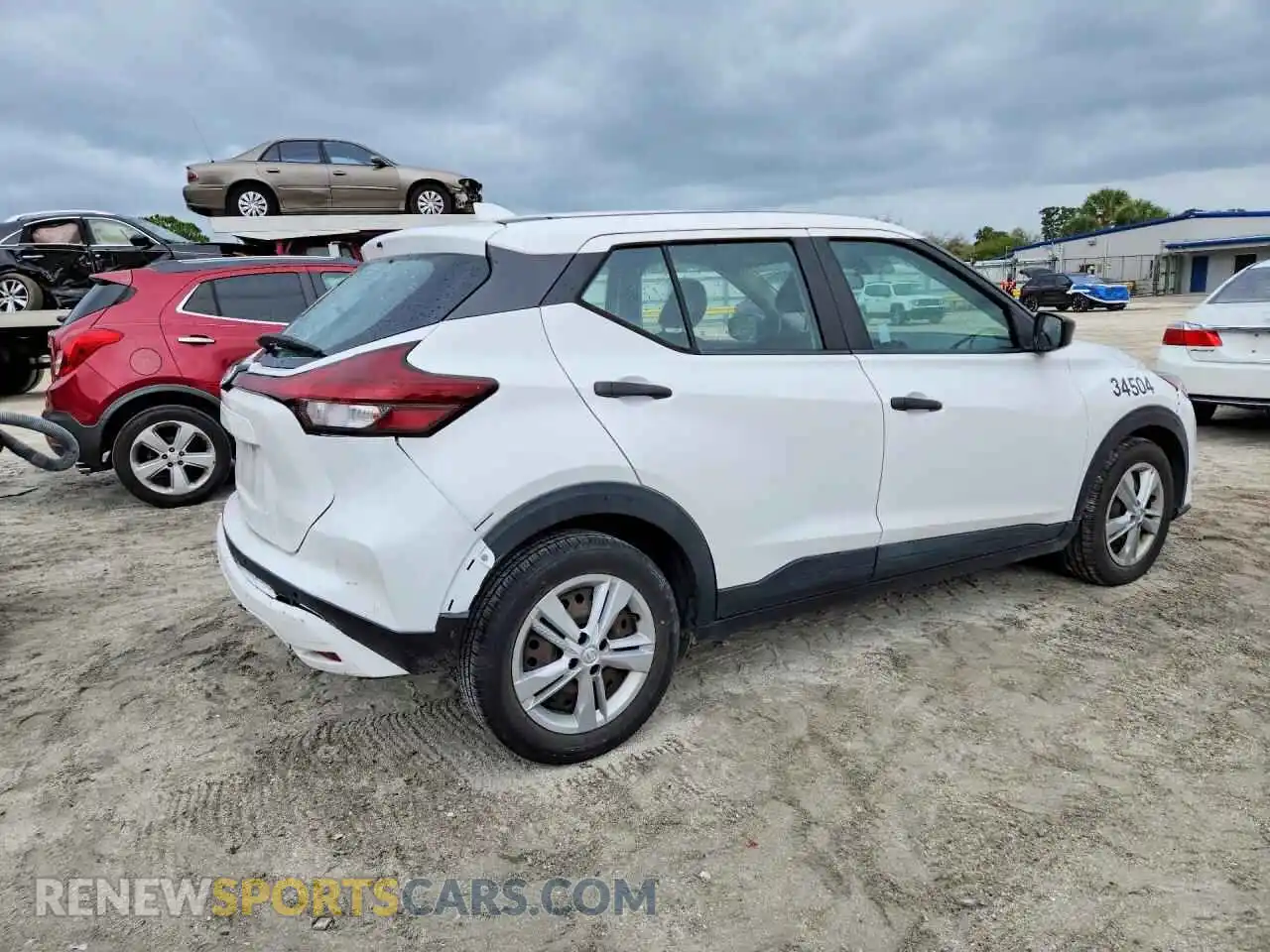 3 Photograph of a damaged car 3N1CP5BV2ML559074 NISSAN KICKS 2021