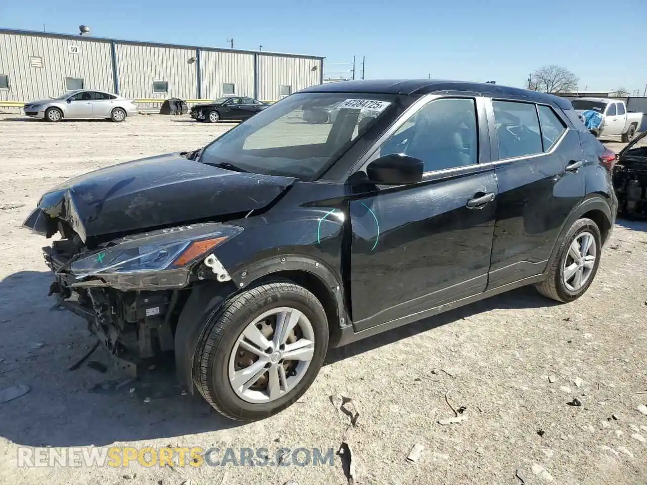 1 Photograph of a damaged car 3N1CP5BV3ML464782 NISSAN KICKS 2021