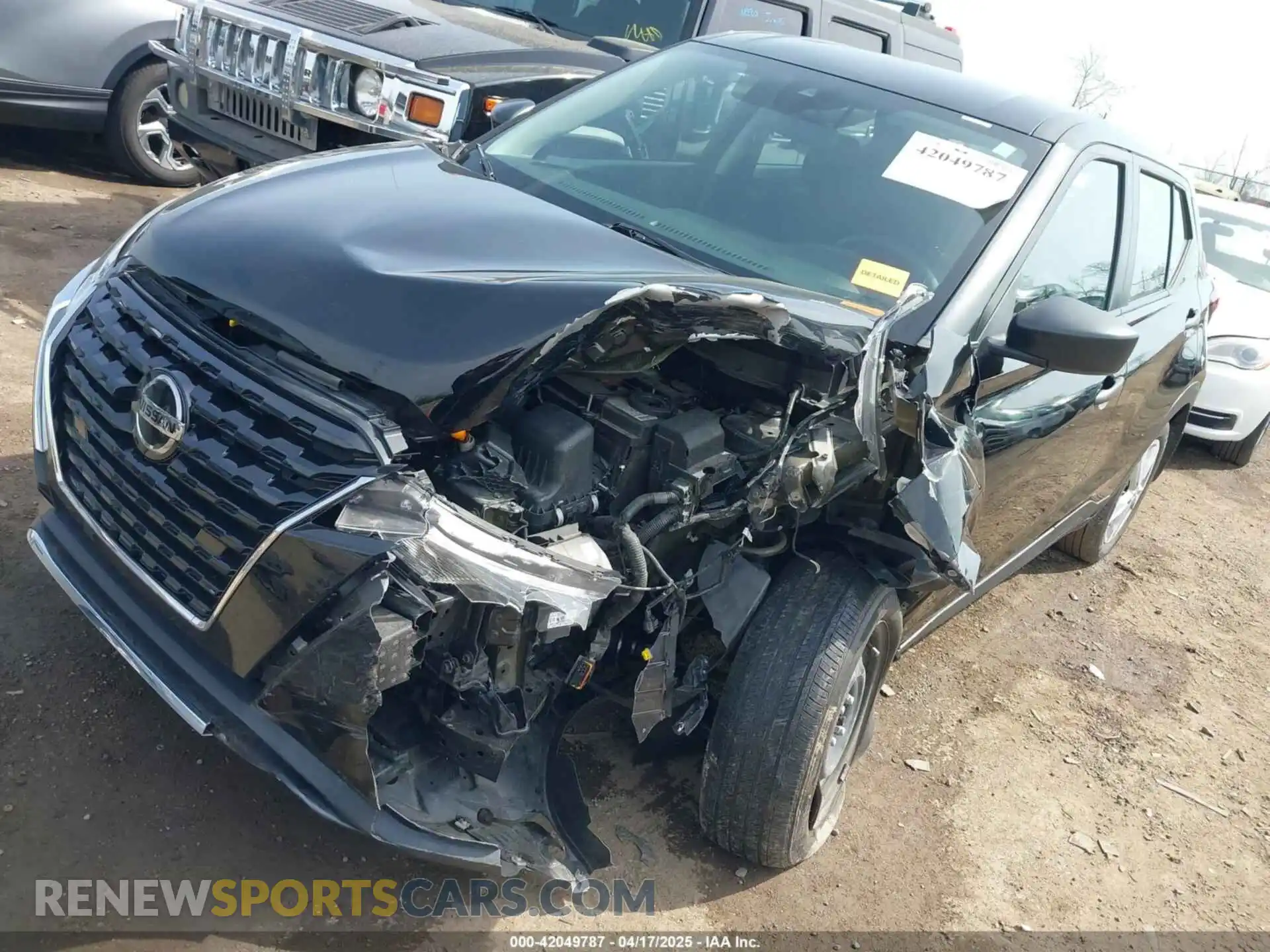 2 Photograph of a damaged car 3N1CP5BV3ML505959 NISSAN KICKS 2021