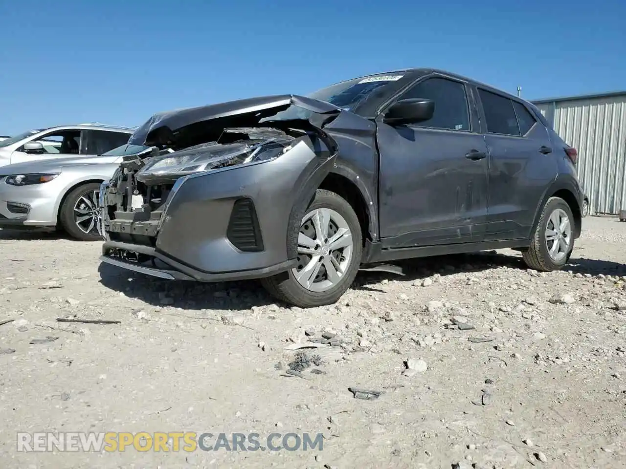 1 Photograph of a damaged car 3N1CP5BV3ML521630 NISSAN KICKS 2021