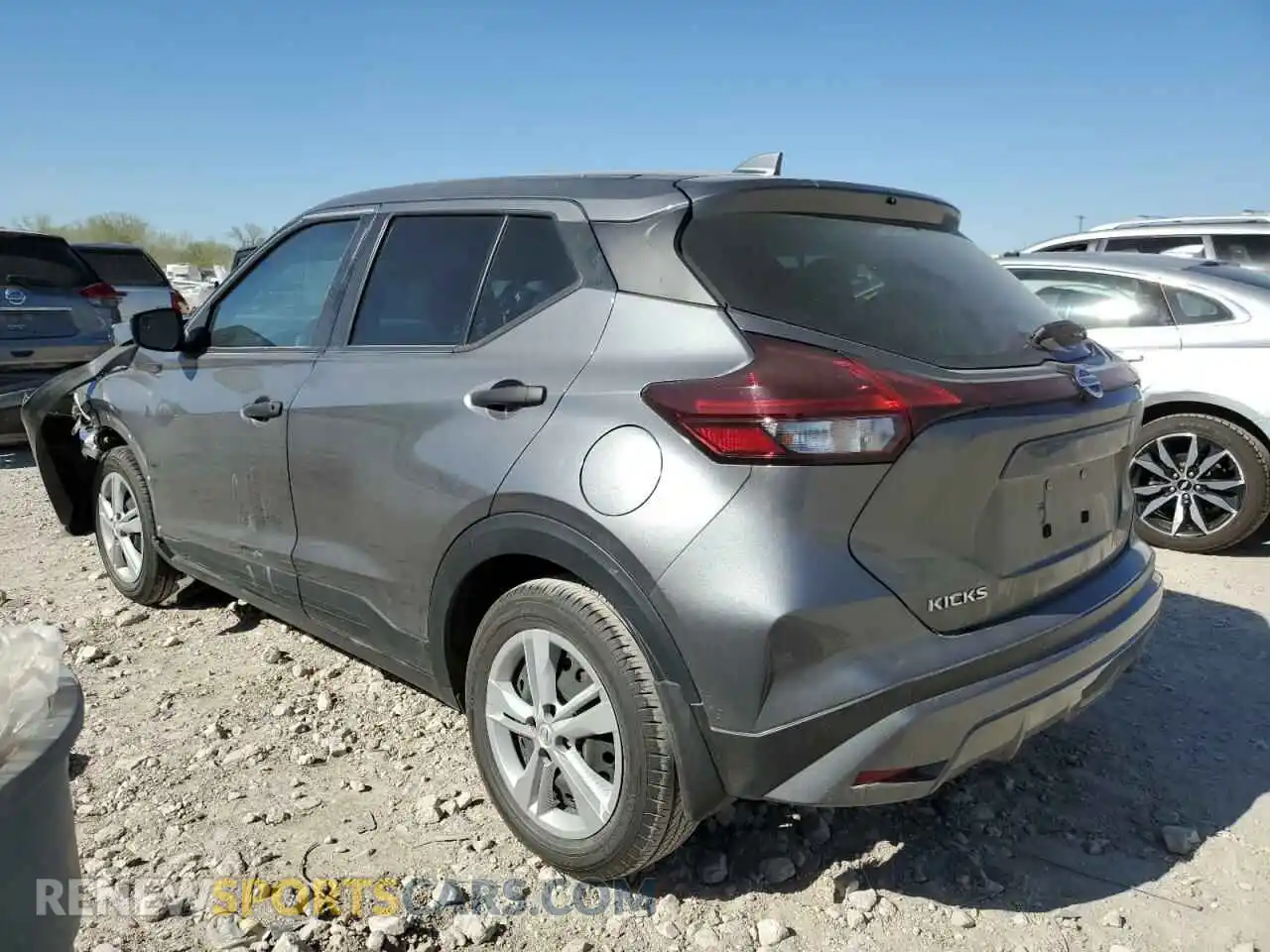 2 Photograph of a damaged car 3N1CP5BV3ML521630 NISSAN KICKS 2021