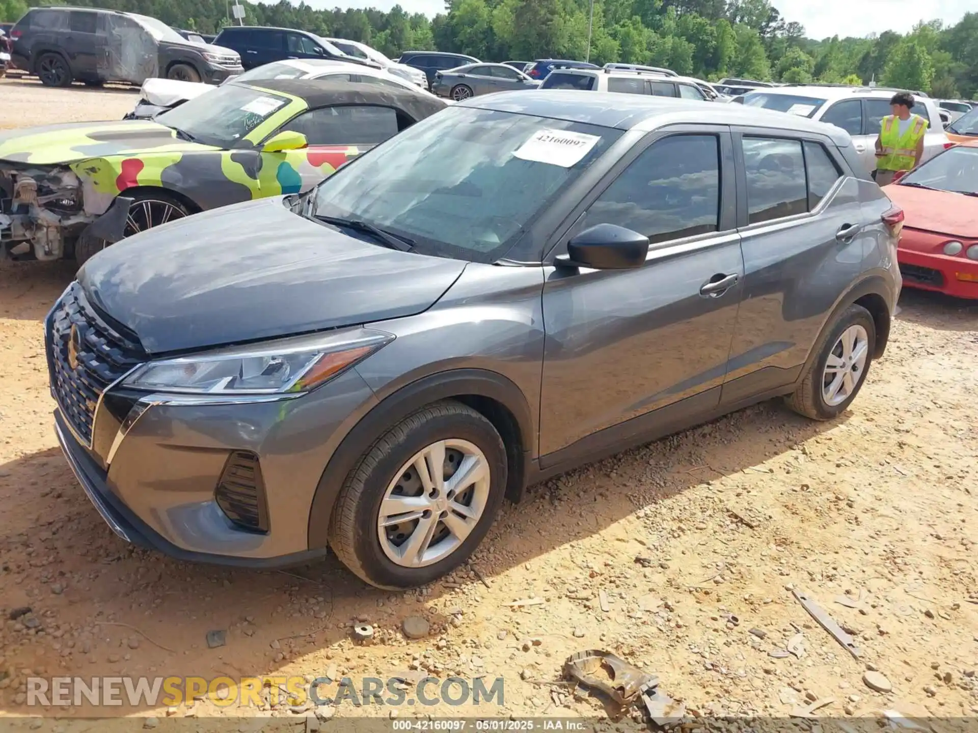 2 Photograph of a damaged car 3N1CP5BV3ML537164 NISSAN KICKS 2021