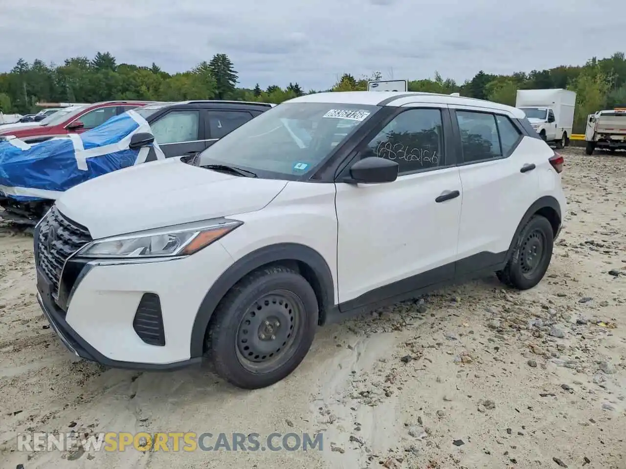 1 Photograph of a damaged car 3N1CP5BV3ML553624 NISSAN KICKS 2021