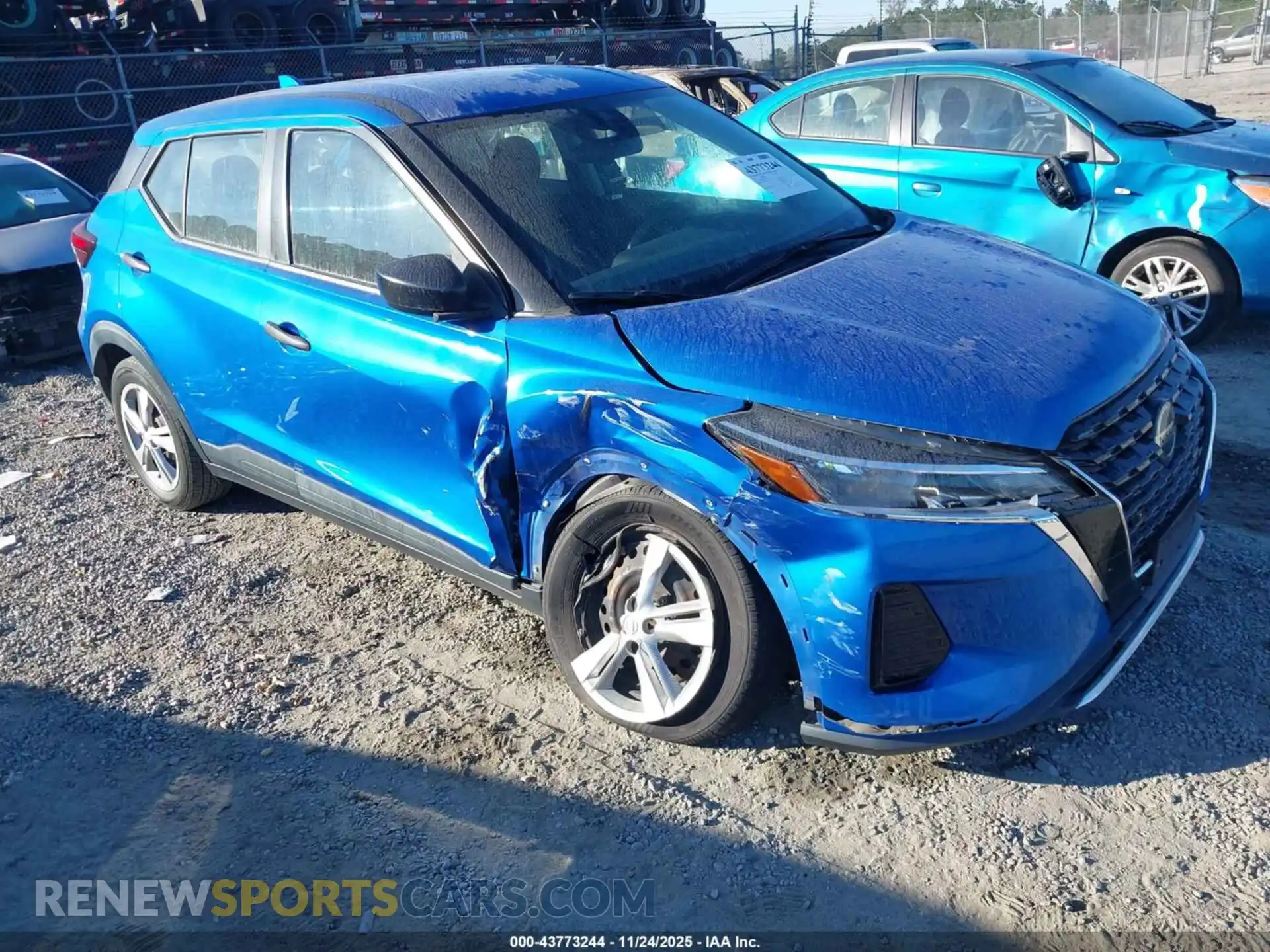 1 Photograph of a damaged car 3N1CP5BV4ML470090 NISSAN KICKS 2021