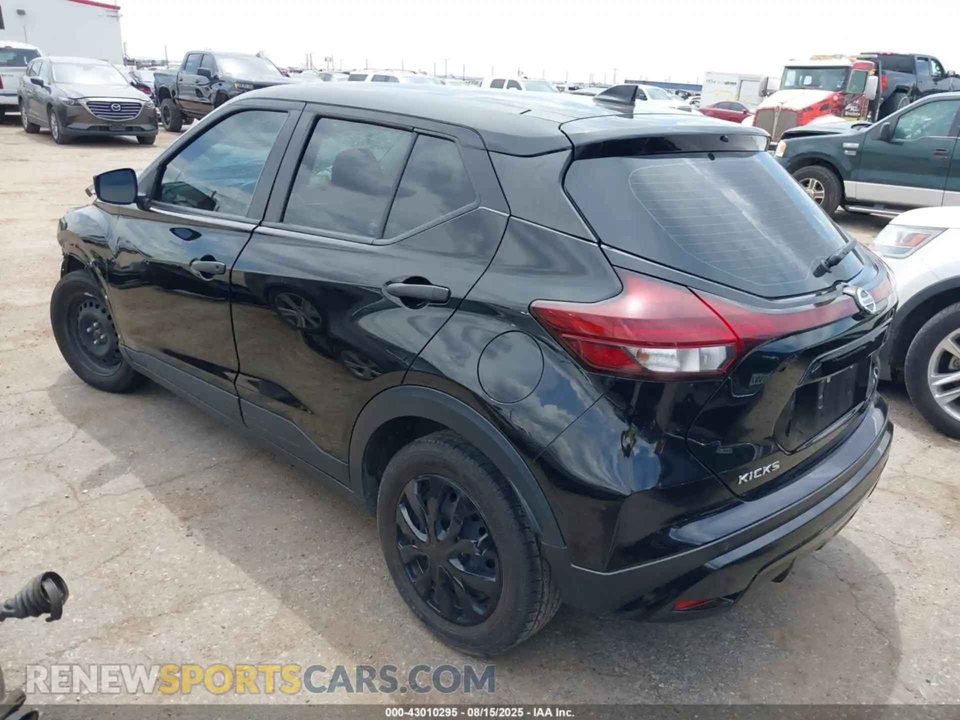 3 fotografías del automóvil dañado 3N1CP5BV4ML486175 NISSAN KICKS 2021