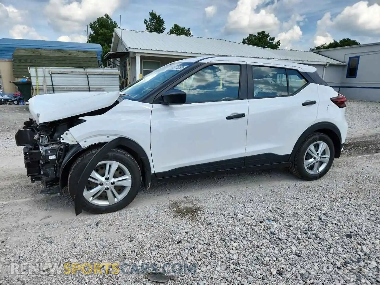 1 Photograph of a damaged car 3N1CP5BV4ML493921 NISSAN KICKS 2021