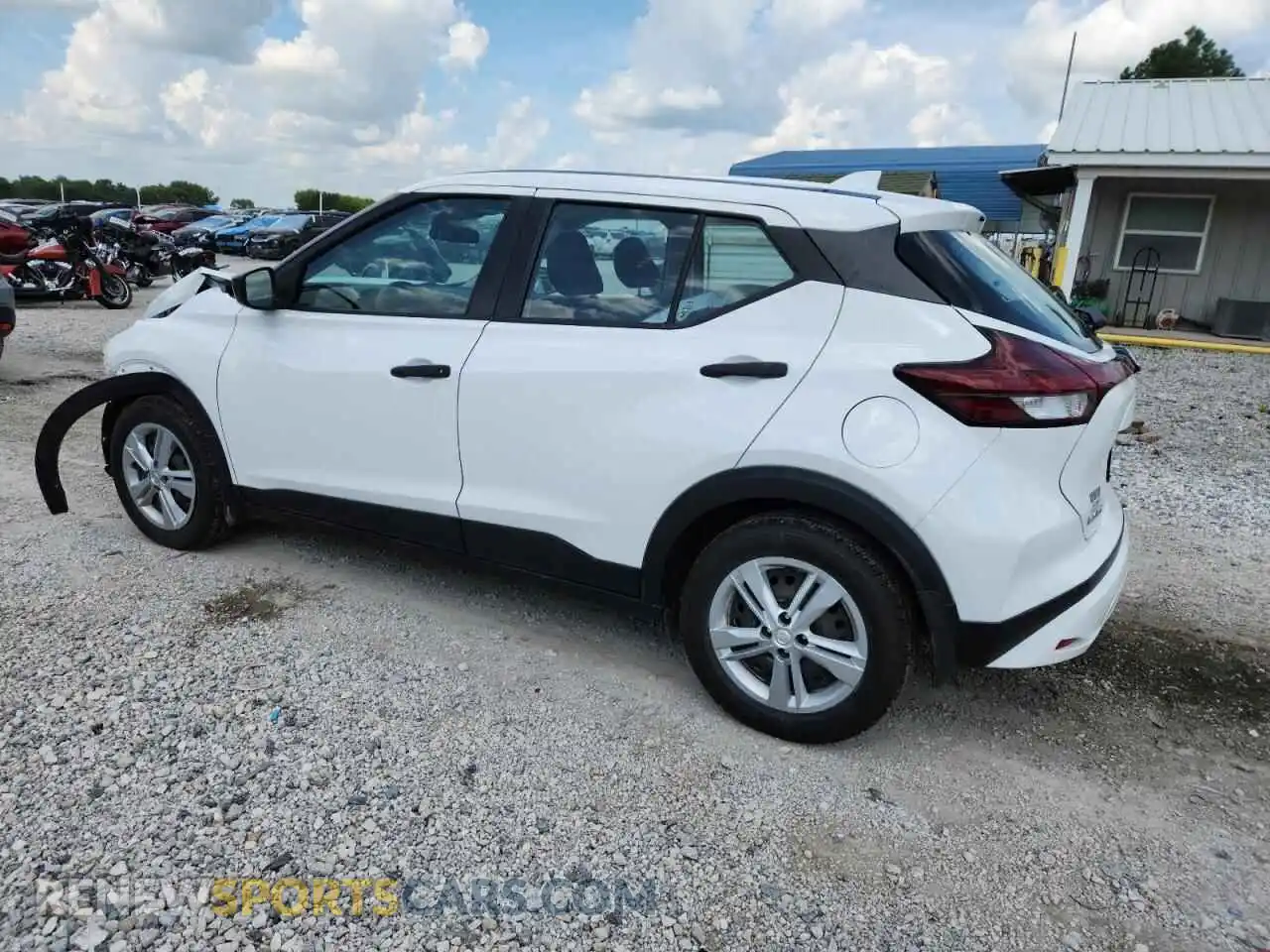 2 Photograph of a damaged car 3N1CP5BV4ML493921 NISSAN KICKS 2021