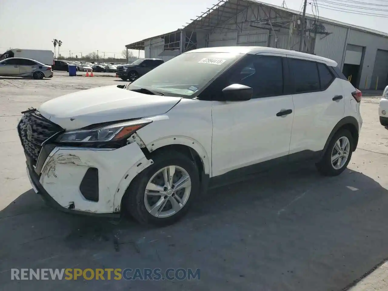 1 Photograph of a damaged car 3N1CP5BV4ML495037 NISSAN KICKS 2021