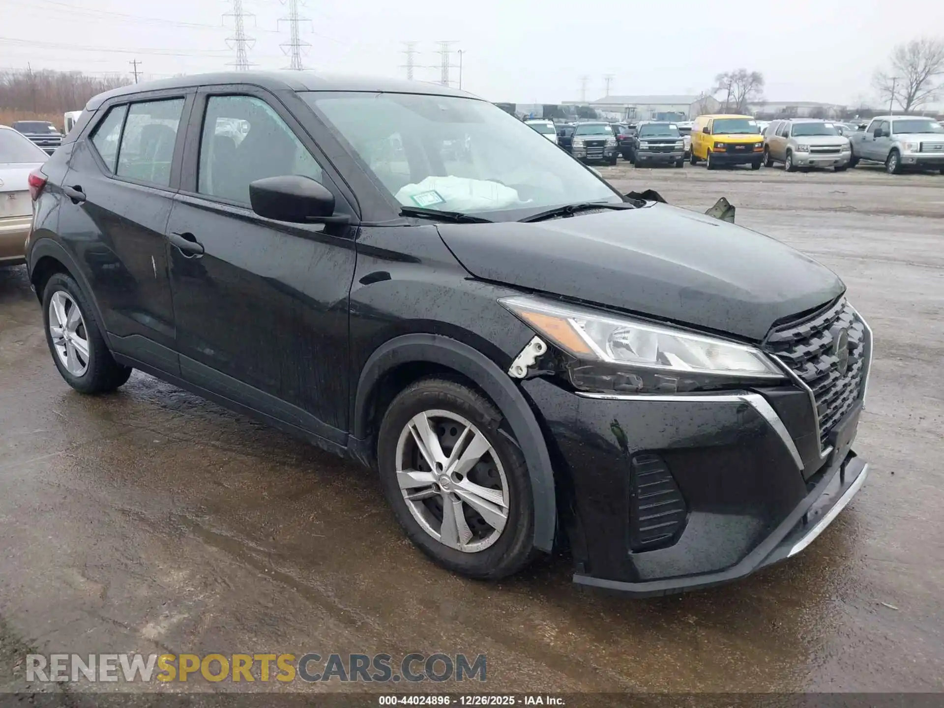 1 Photograph of a damaged car 3N1CP5BV4ML500169 NISSAN KICKS 2021
