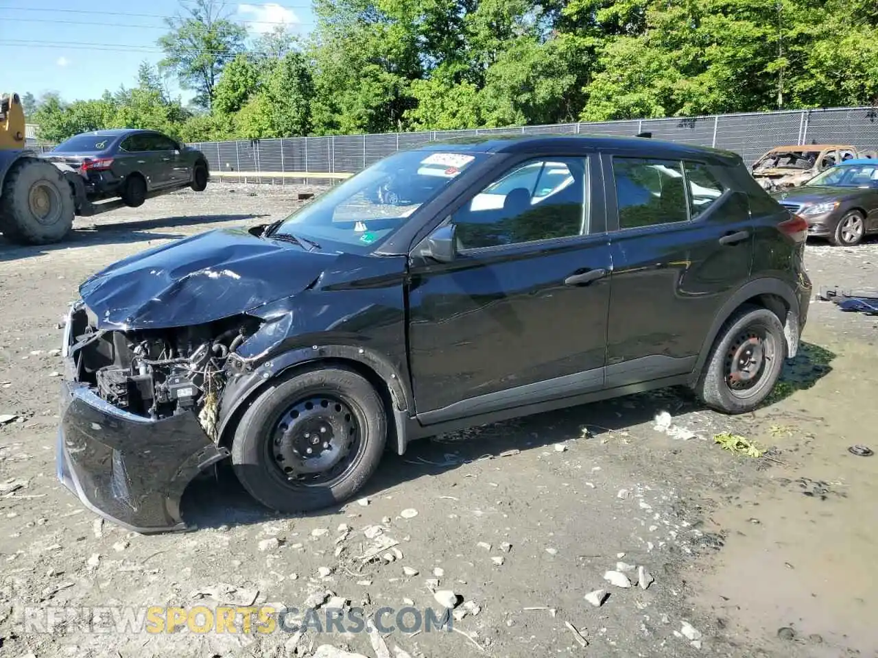 1 Photograph of a damaged car 3N1CP5BV4ML517392 NISSAN KICKS 2021