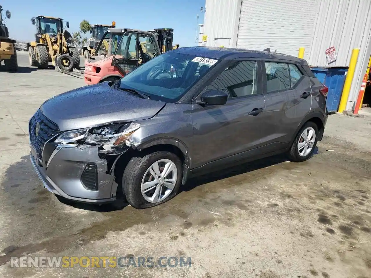 1 Photograph of a damaged car 3N1CP5BV4ML518784 NISSAN KICKS 2021