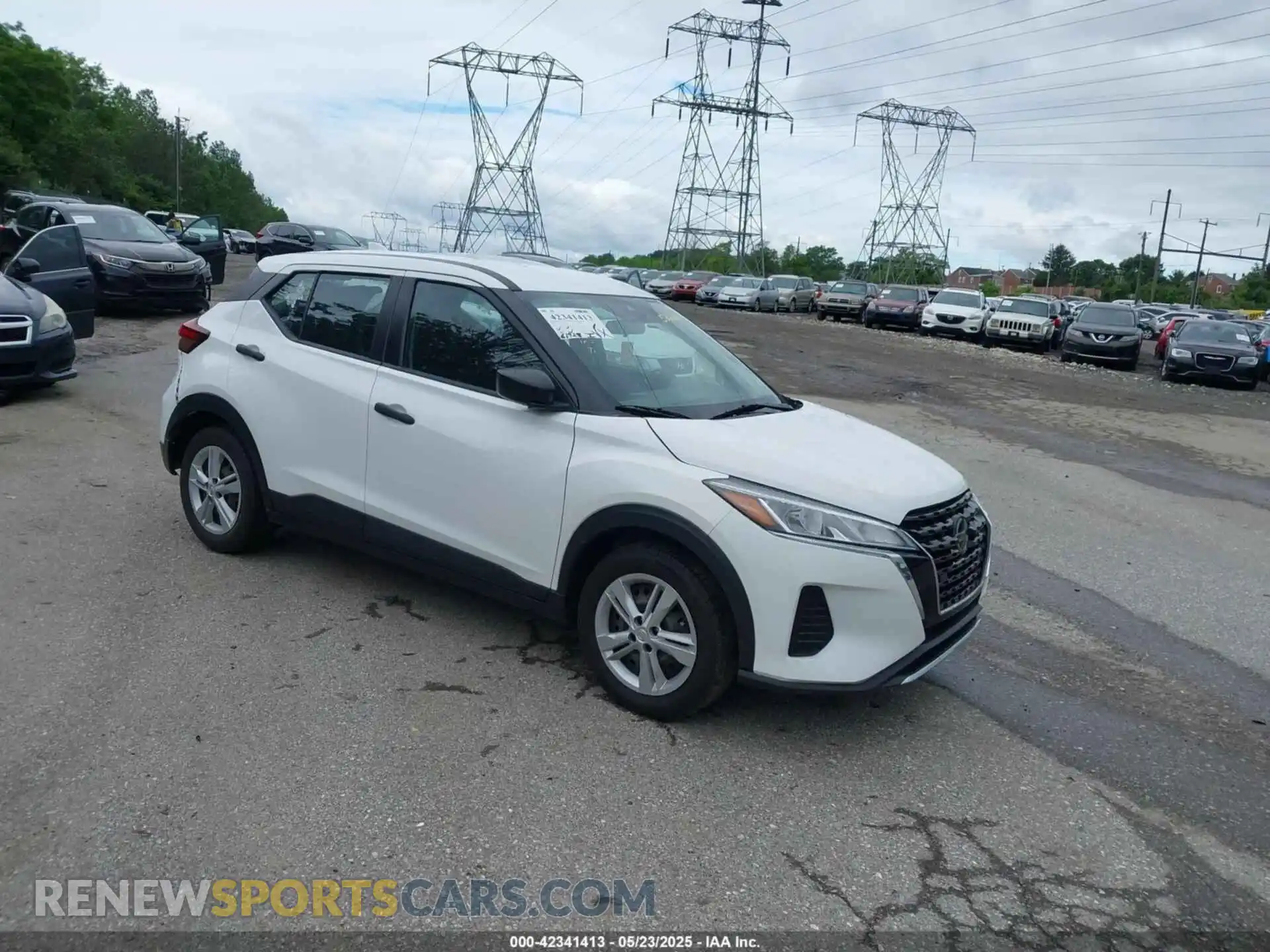 1 Photograph of a damaged car 3N1CP5BV4ML522625 NISSAN KICKS 2021