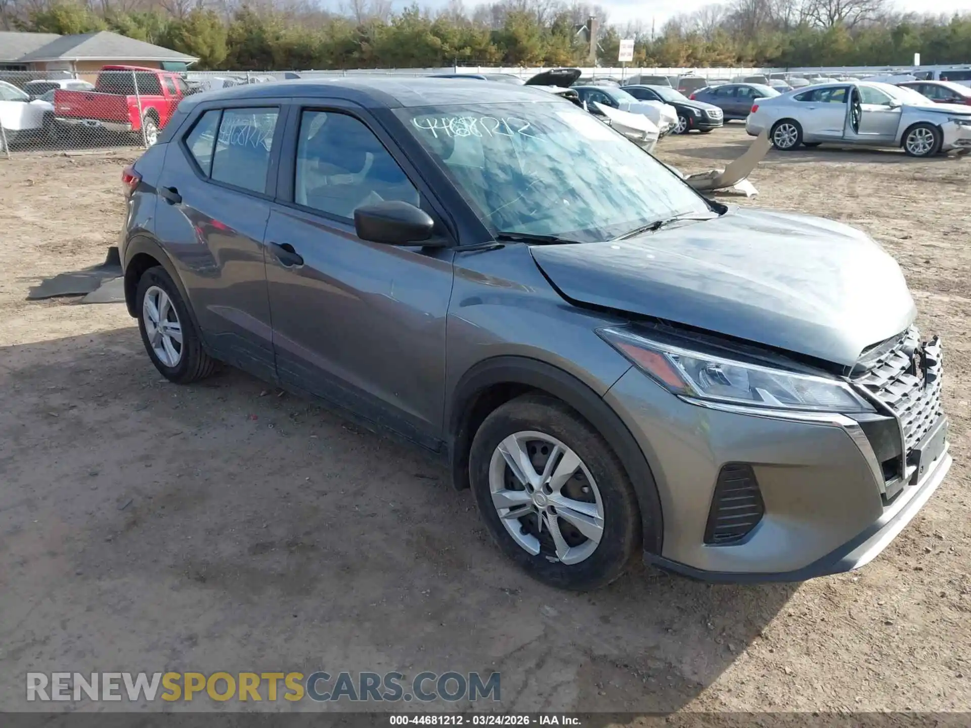1 Photograph of a damaged car 3N1CP5BV4ML543166 NISSAN KICKS 2021