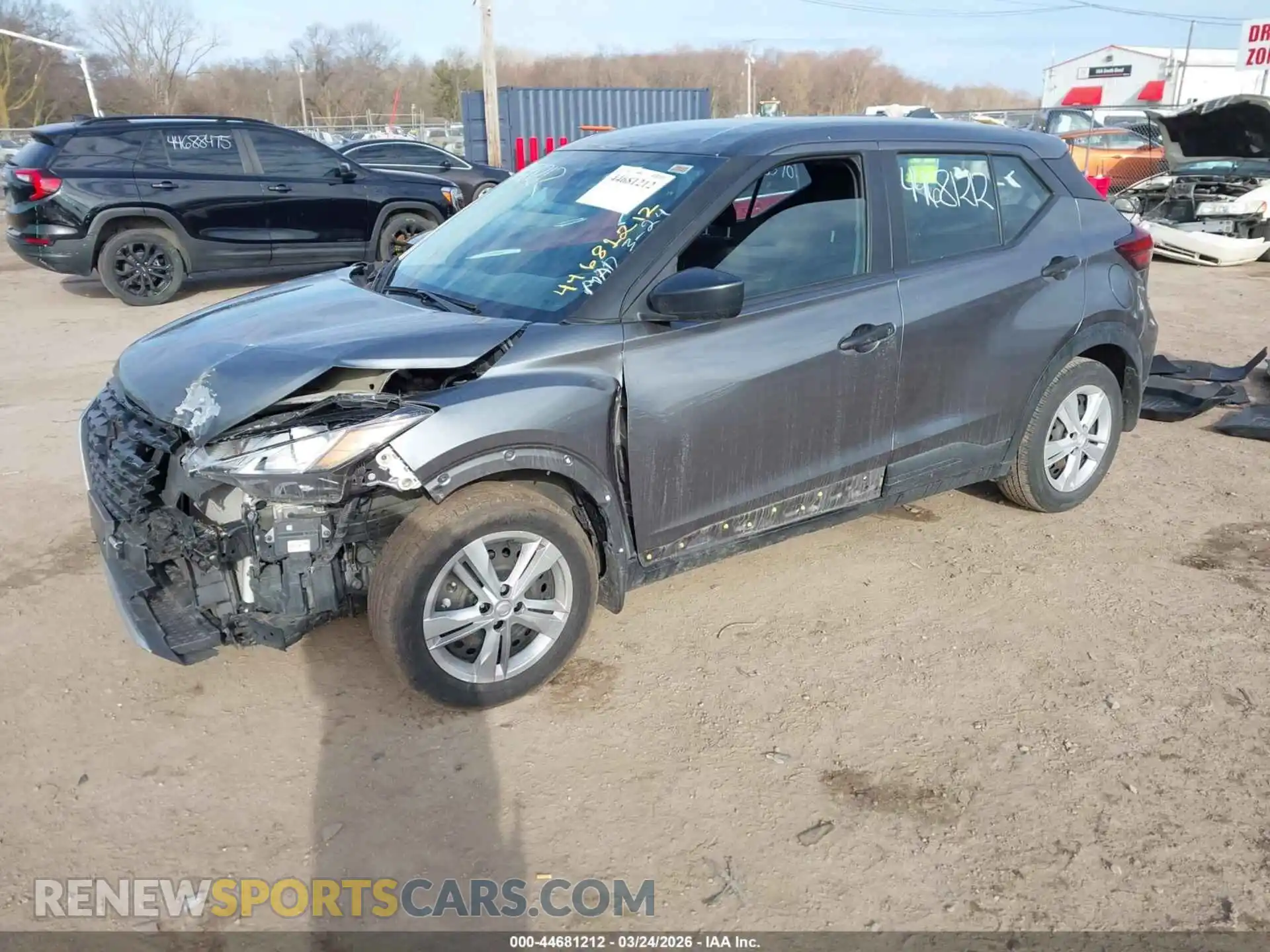 2 Photograph of a damaged car 3N1CP5BV4ML543166 NISSAN KICKS 2021