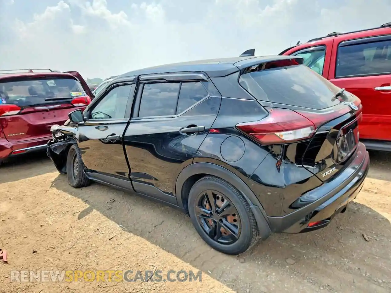 2 Photograph of a damaged car 3N1CP5BV4ML545595 NISSAN KICKS 2021