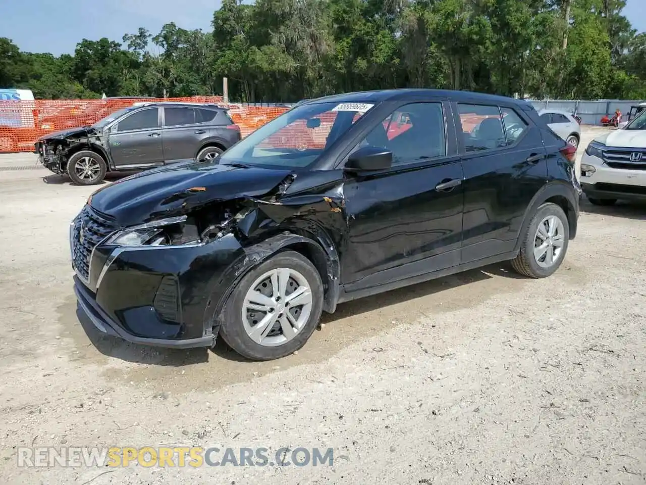 1 Photograph of a damaged car 3N1CP5BV4ML550084 NISSAN KICKS 2021