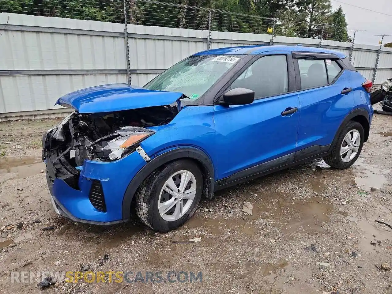 1 Photograph of a damaged car 3N1CP5BV5ML495760 NISSAN KICKS 2021