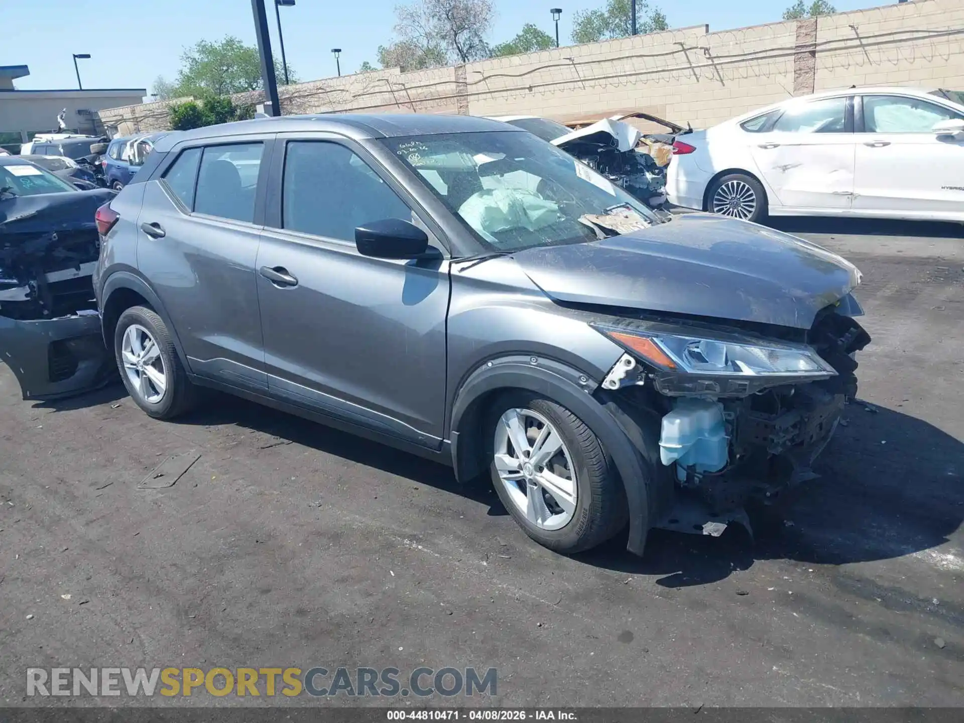 1 Photograph of a damaged car 3N1CP5BV5ML497900 NISSAN KICKS 2021