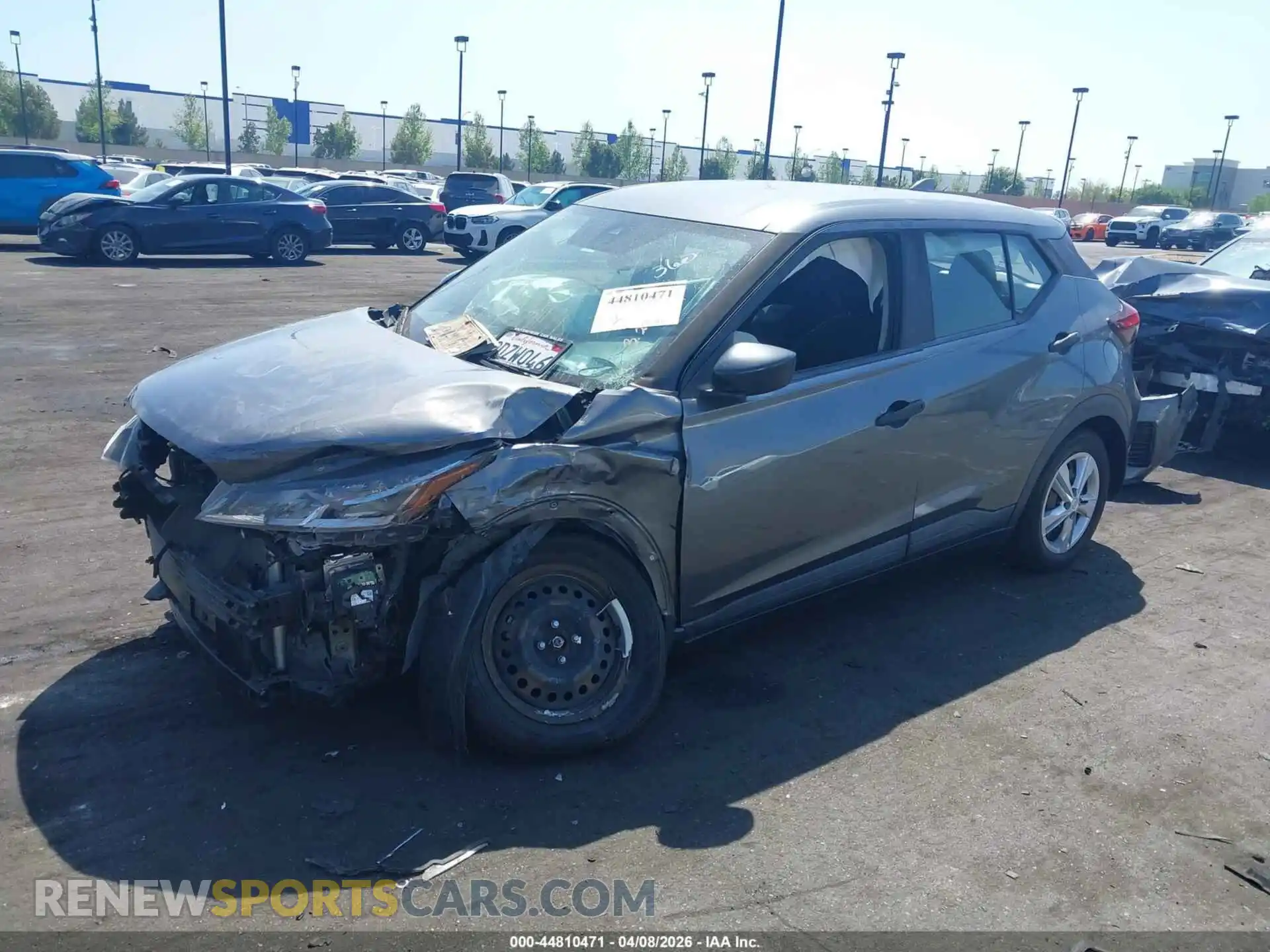 2 Photograph of a damaged car 3N1CP5BV5ML497900 NISSAN KICKS 2021