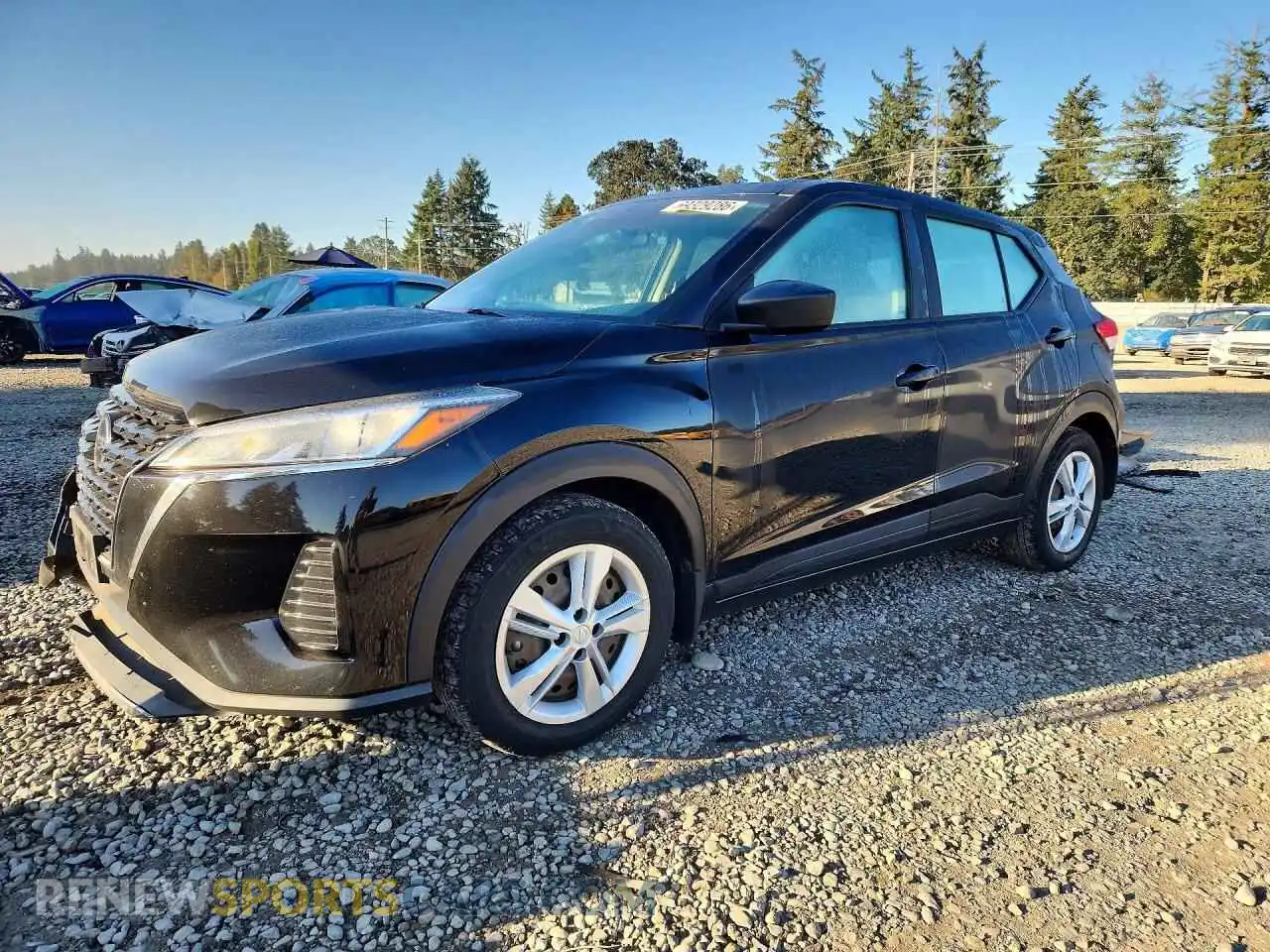 1 Photograph of a damaged car 3N1CP5BV5ML498254 NISSAN KICKS 2021
