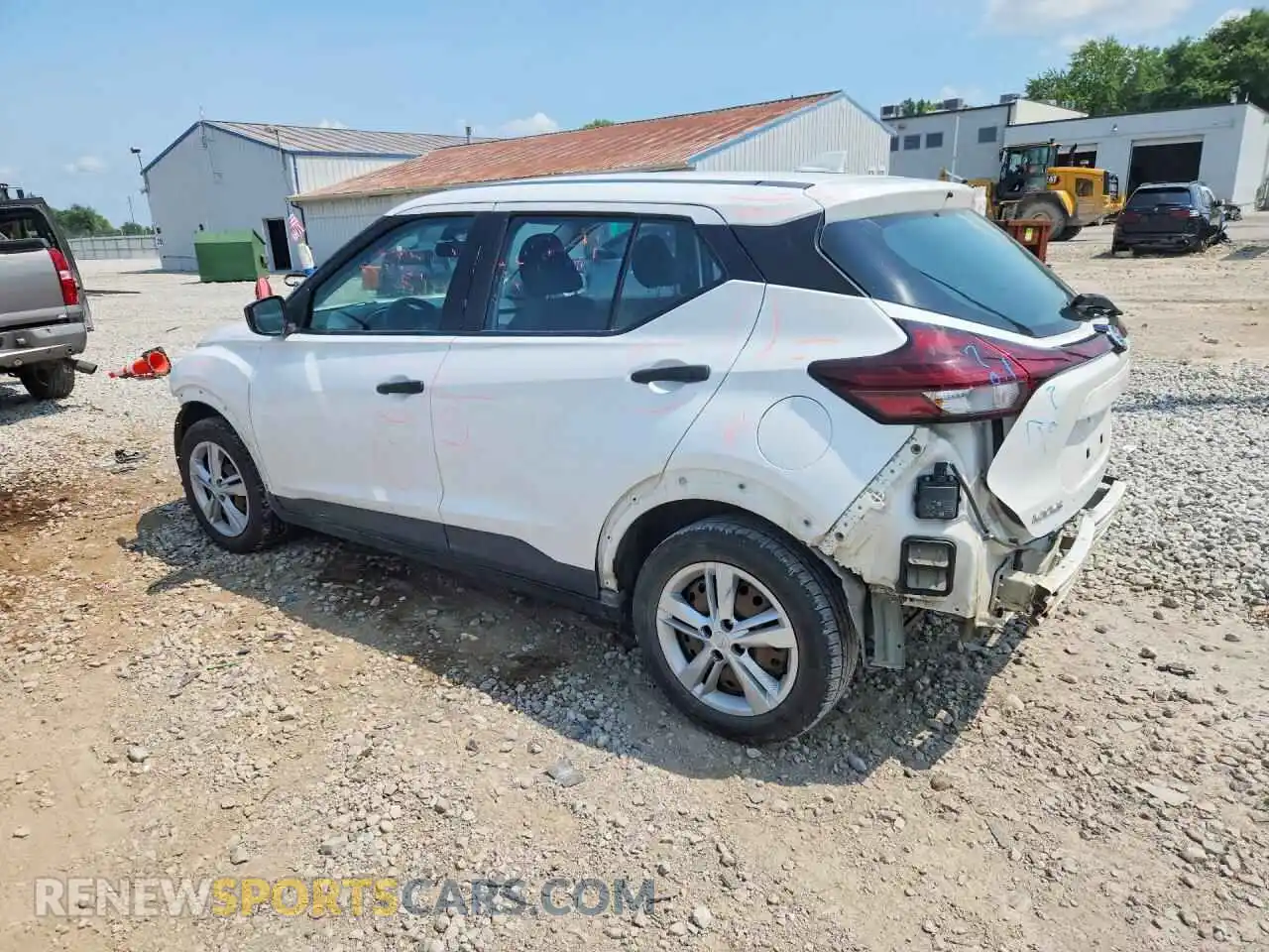 2 Photograph of a damaged car 3N1CP5BV5ML510001 NISSAN KICKS 2021
