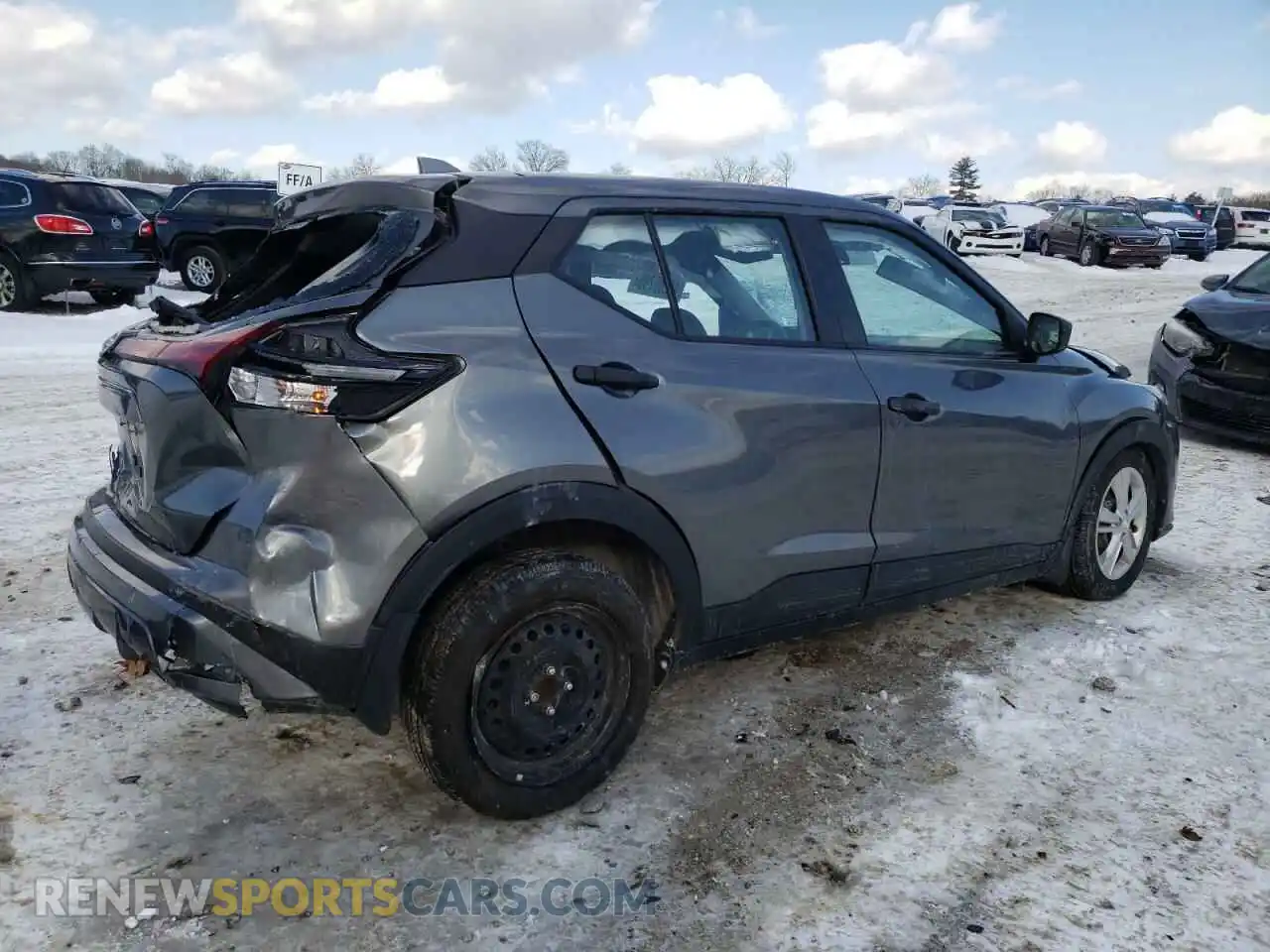 3 Photograph of a damaged car 3N1CP5BV5ML513920 NISSAN KICKS 2021