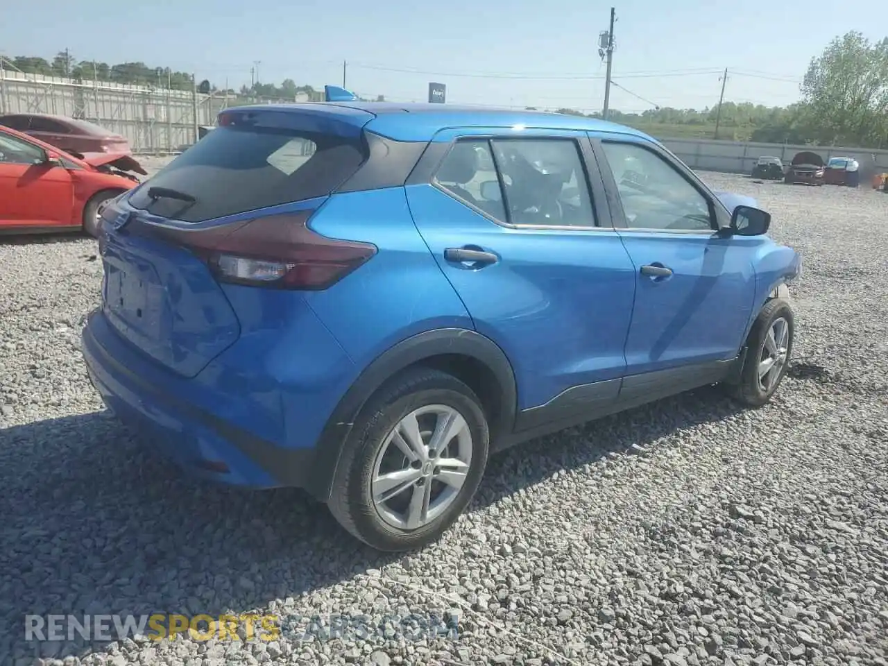 3 Photograph of a damaged car 3N1CP5BV5ML515327 NISSAN KICKS 2021