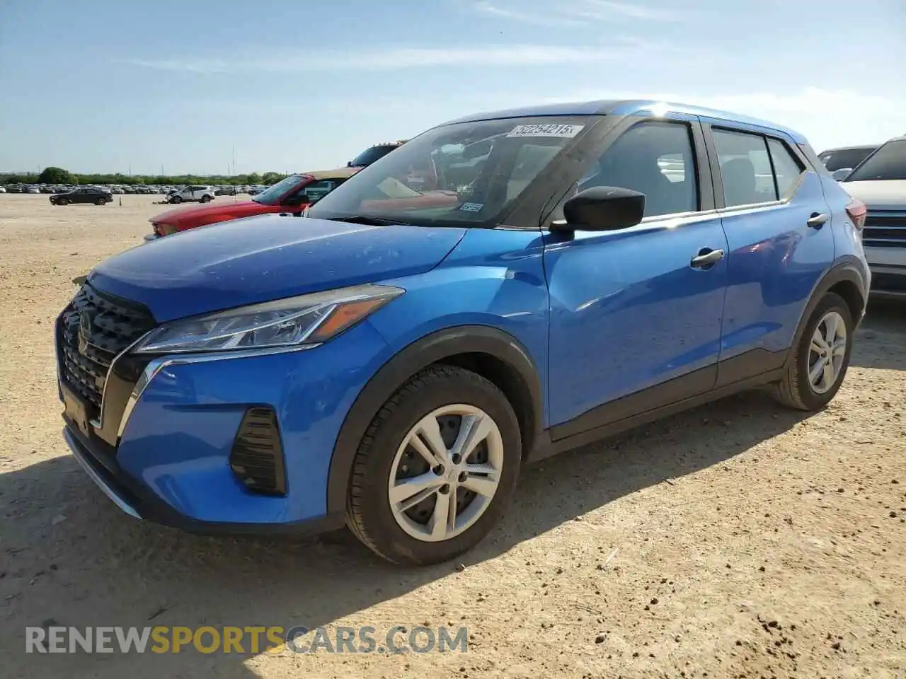 1 Photograph of a damaged car 3N1CP5BV5ML523329 NISSAN KICKS 2021