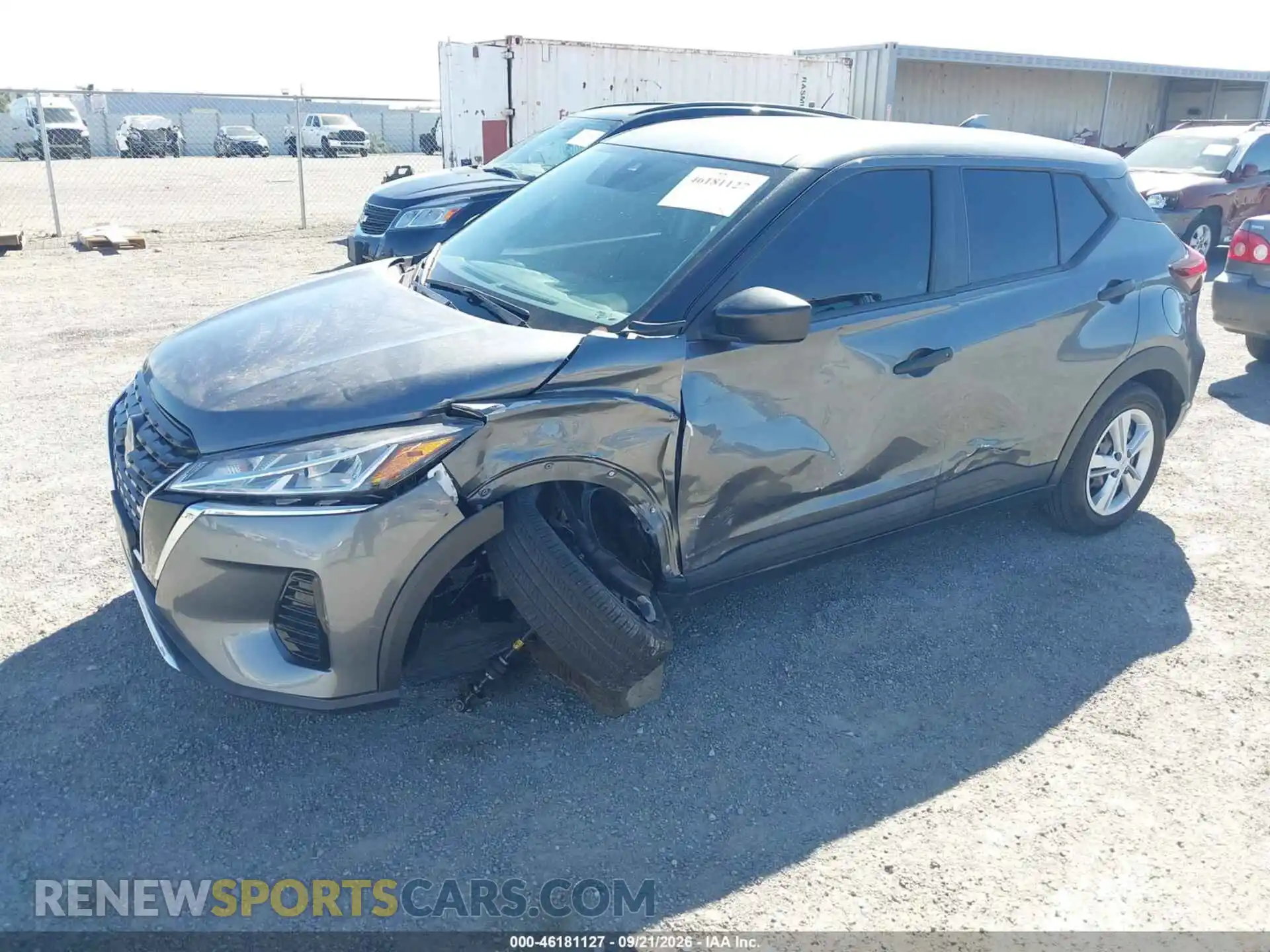 2 Photograph of a damaged car 3N1CP5BV5ML523671 NISSAN KICKS 2021