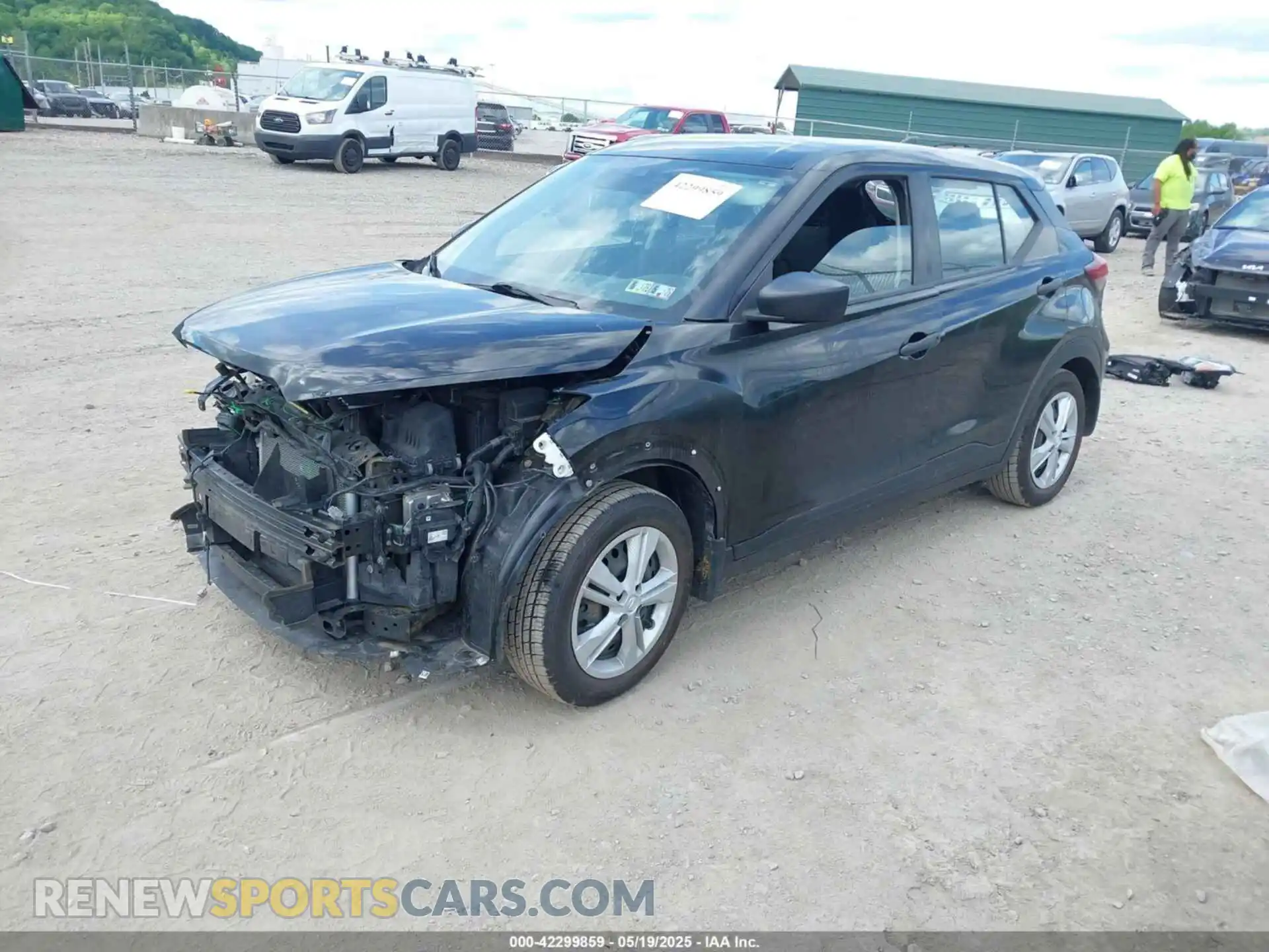 2 Photograph of a damaged car 3N1CP5BV5ML538039 NISSAN KICKS 2021