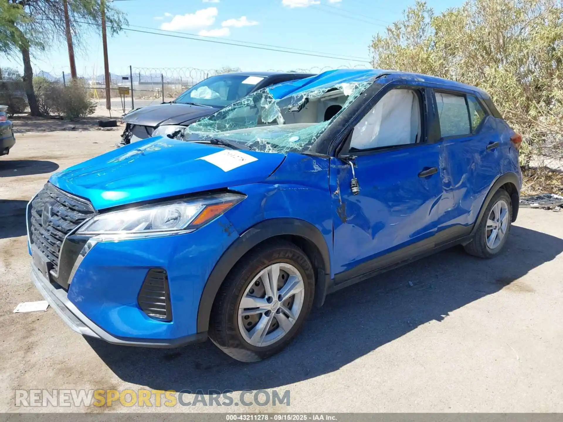 2 Photograph of a damaged car 3N1CP5BV5ML562583 NISSAN KICKS 2021