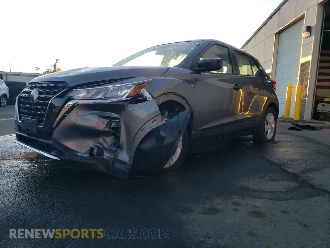 1 Photograph of a damaged car 3N1CP5BV6ML488560 NISSAN KICKS 2021