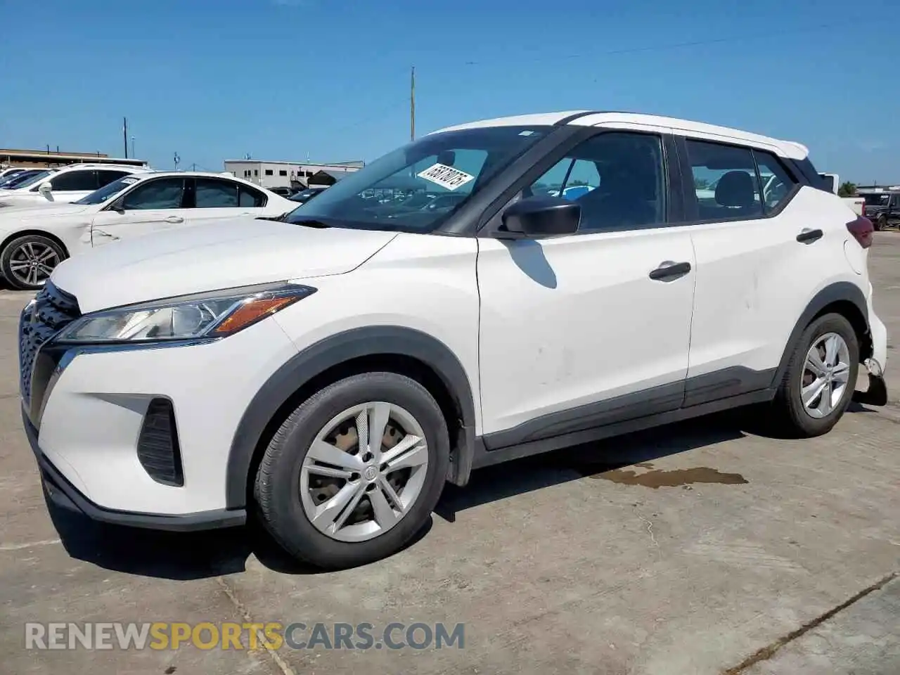 1 Photograph of a damaged car 3N1CP5BV6ML495217 NISSAN KICKS 2021