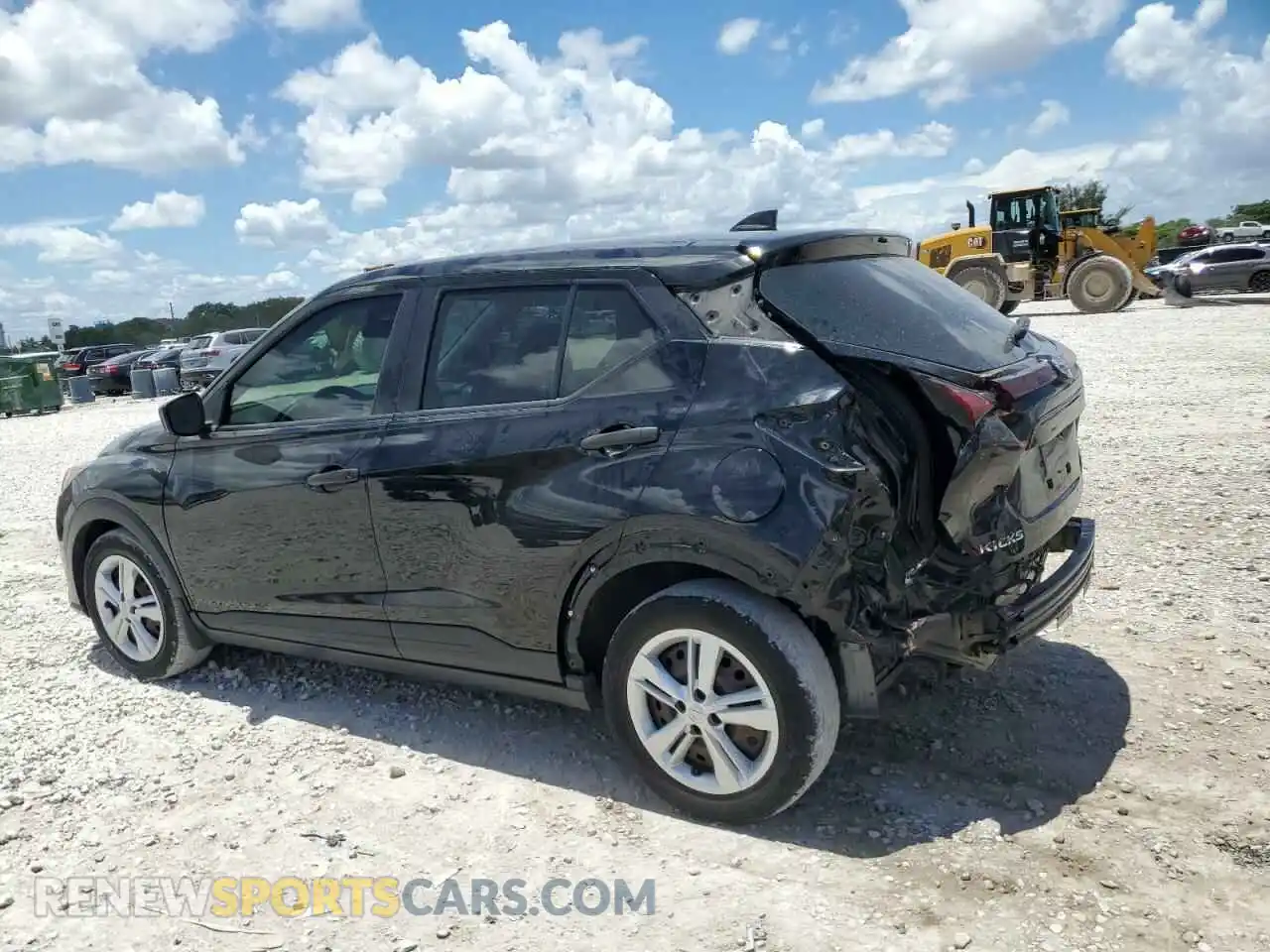 2 fotografías del automóvil dañado 3N1CP5BV6ML498277 NISSAN KICKS 2021