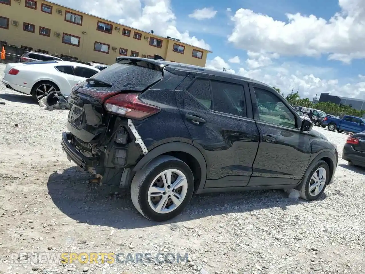 3 fotografías del automóvil dañado 3N1CP5BV6ML498277 NISSAN KICKS 2021