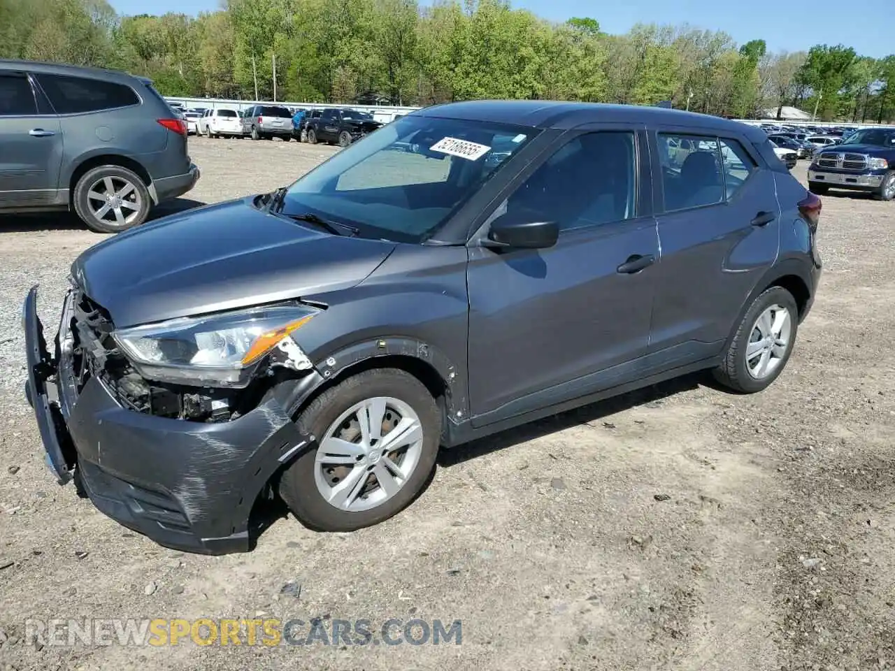 1 Photograph of a damaged car 3N1CP5BV6ML498702 NISSAN KICKS 2021