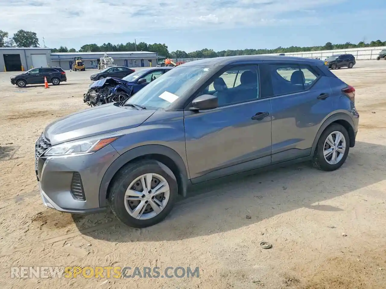 1 Photograph of a damaged car 3N1CP5BV6ML513988 NISSAN KICKS 2021