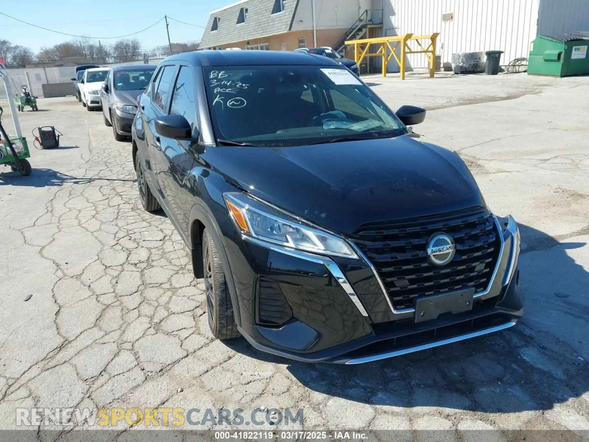 1 Photograph of a damaged car 3N1CP5BV6ML540480 NISSAN KICKS 2021