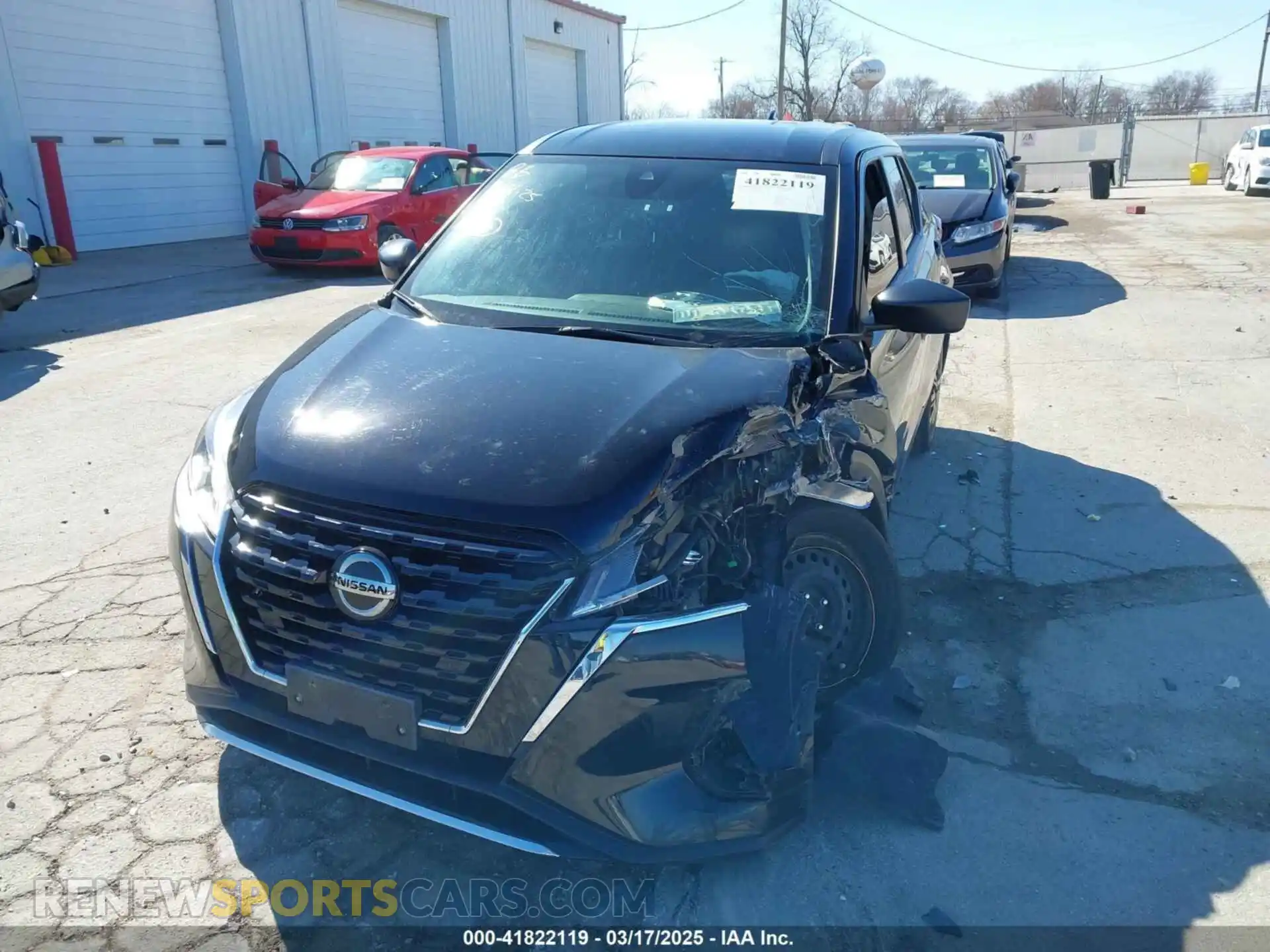 2 Photograph of a damaged car 3N1CP5BV6ML540480 NISSAN KICKS 2021